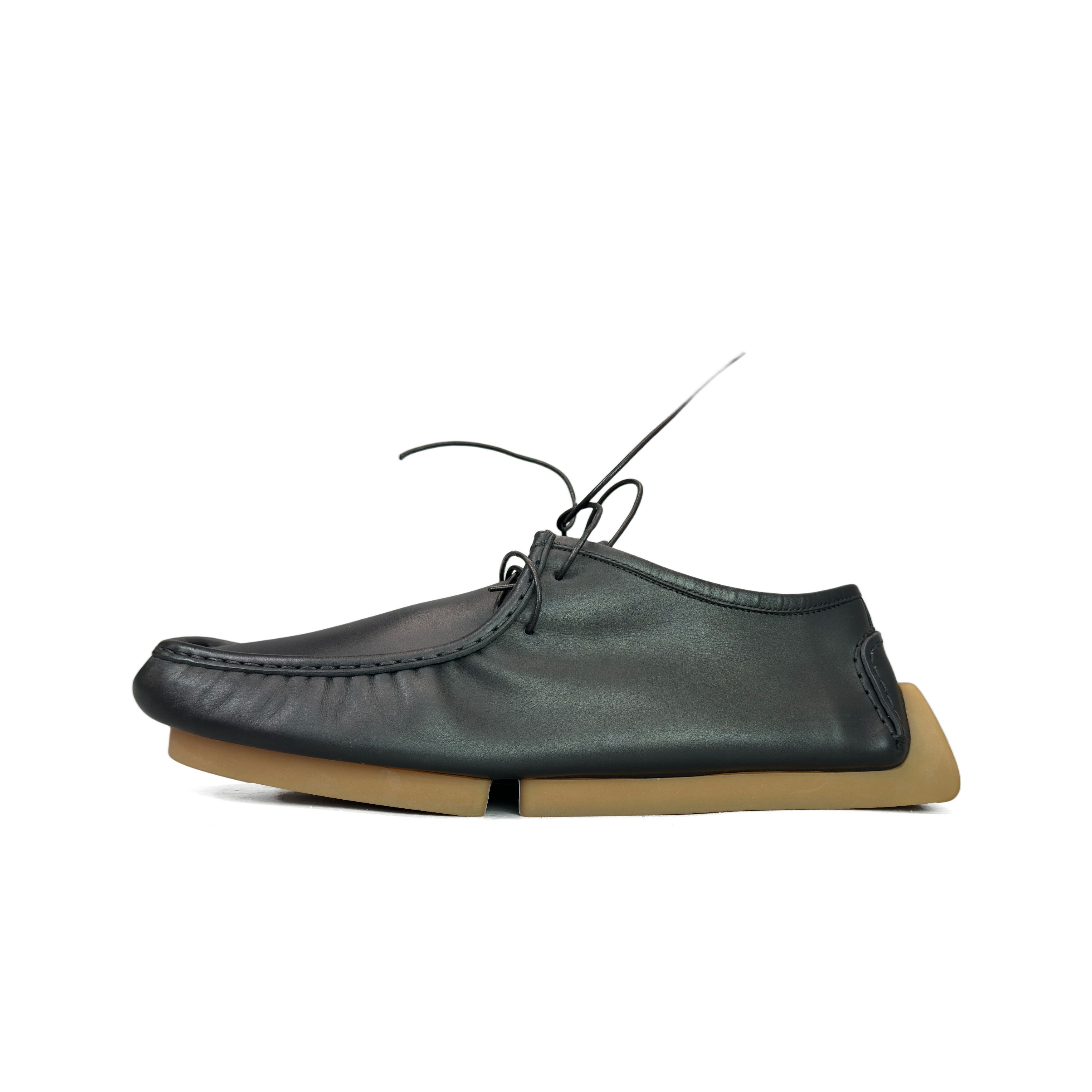 Bottega Veneta Bottega Veneta Black Leather Casual Shoes Size 13 Size US 13 / EU 46 - 1 Thumbnail