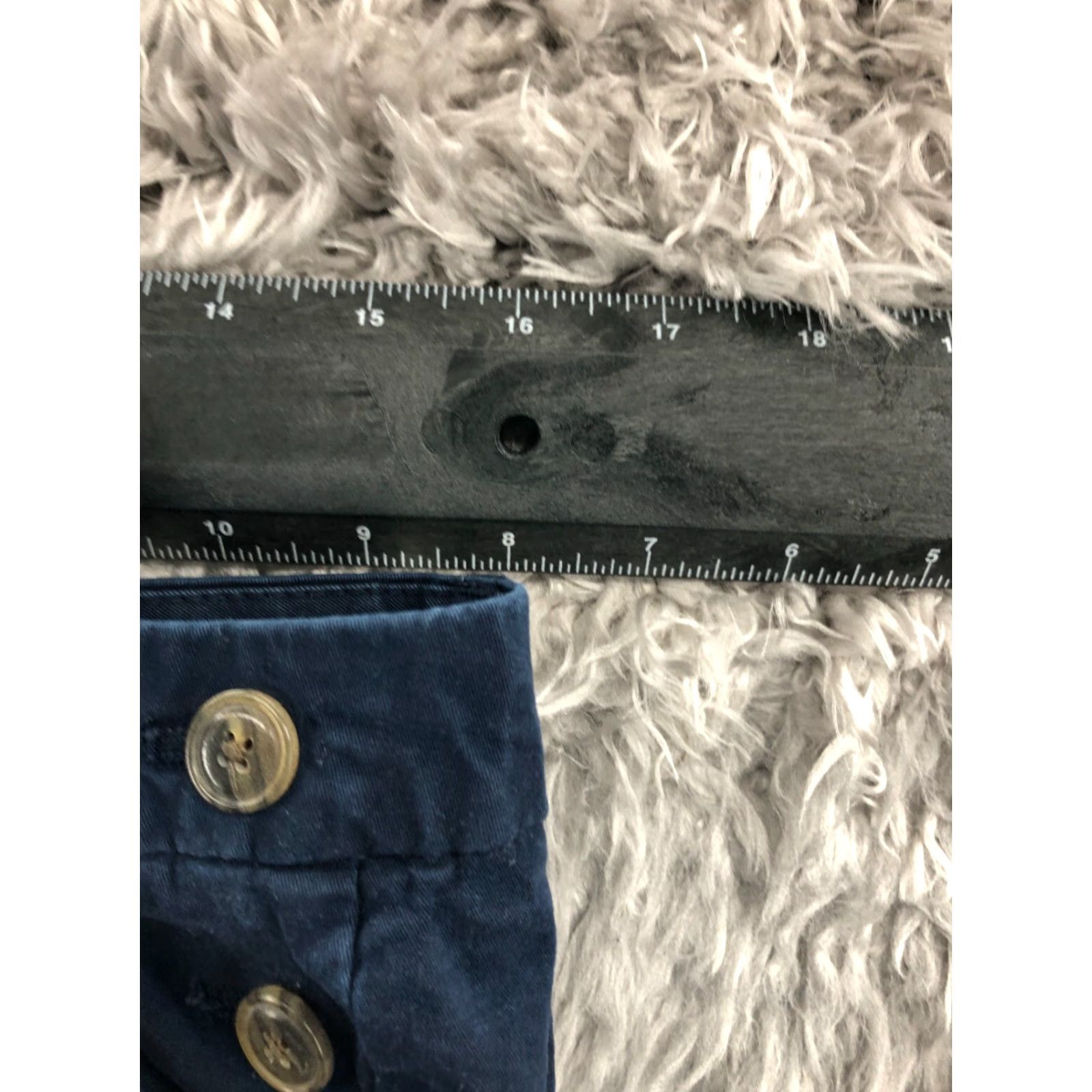 Tommy Hilfiger Tommy Hilfiger Slim Crop Chino Pants Womens Size 10 Mid Rise Blue Chino Everyday Wear Womens Size 32" / US 10 / IT 46 - 2 Thumbnail