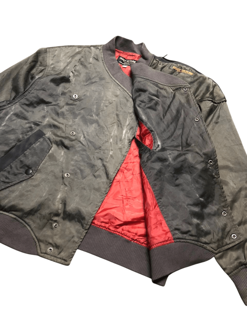 Issey Miyake 80s Issey Skyline By Issey Miyake Studio Bomber Jacket Size US M / EU 48-50 / 2 - 5 Thumbnail
