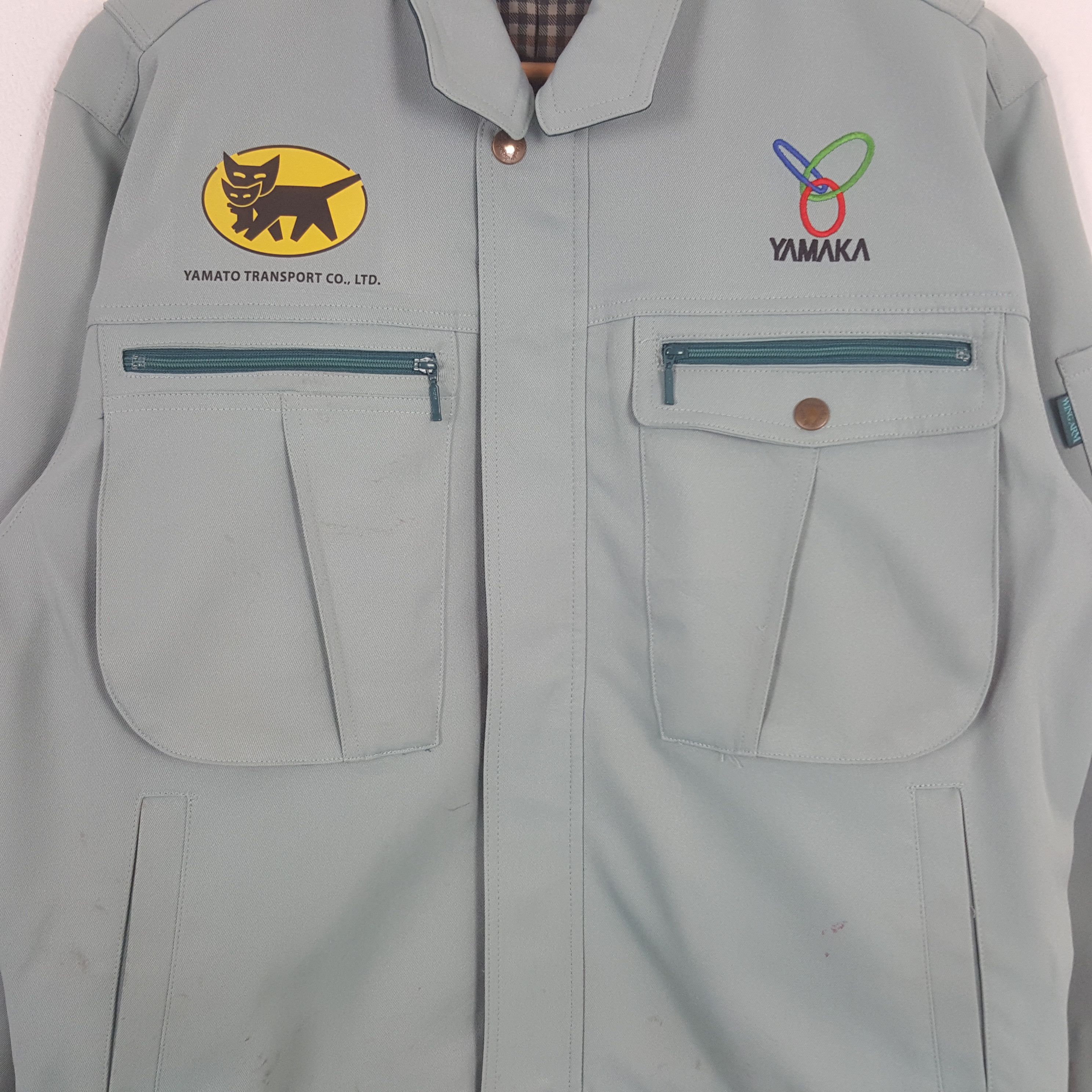 Japanese Brand Vintage Yamato Transport Japanese Uniform Jacket C291N17 Size US M / EU 48-50 / 2 - 4 Thumbnail