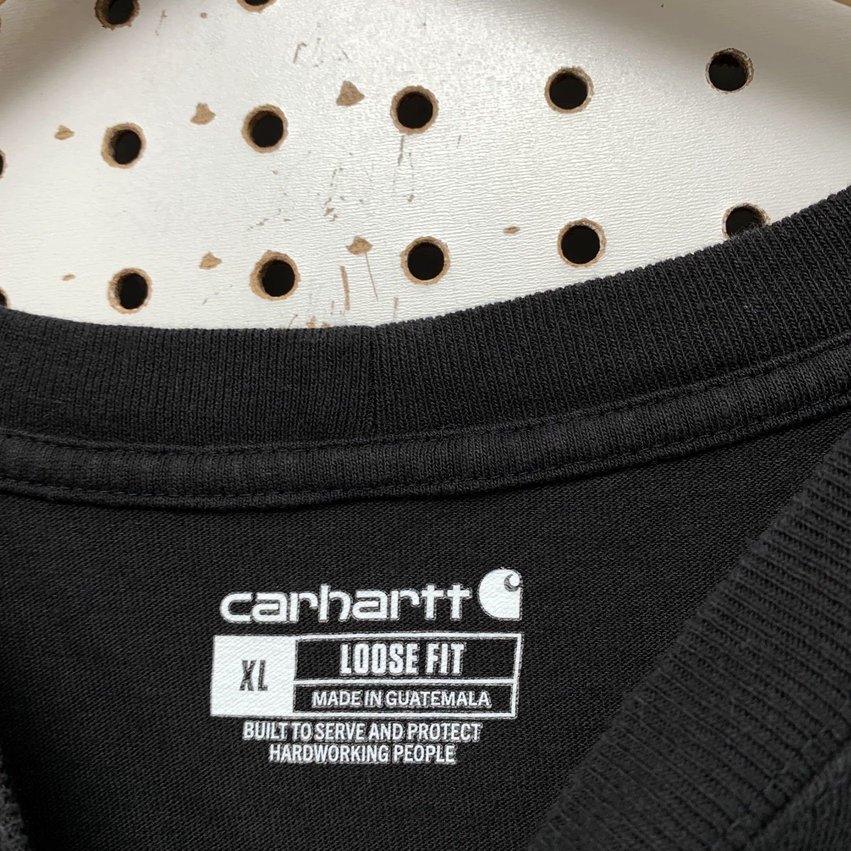 Carhartt Carhartt Mens Shirt Black XL Short Sleeve Workwear Size US L / EU 52-54 / 3 - 2 Thumbnail
