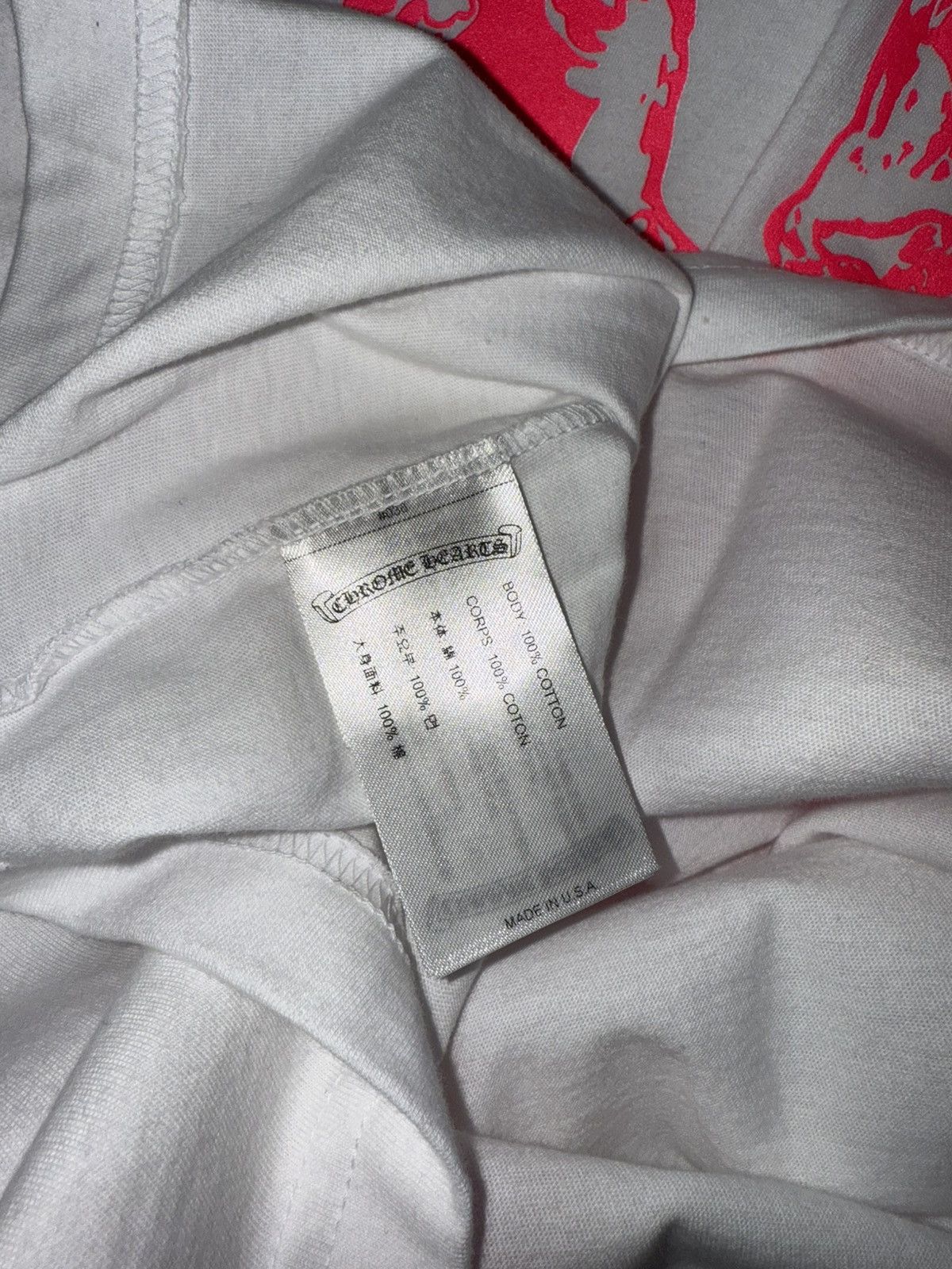 Chrome Hearts Chrome hearts logo t shirt Size US M / EU 48-50 / 2 - 3 Thumbnail