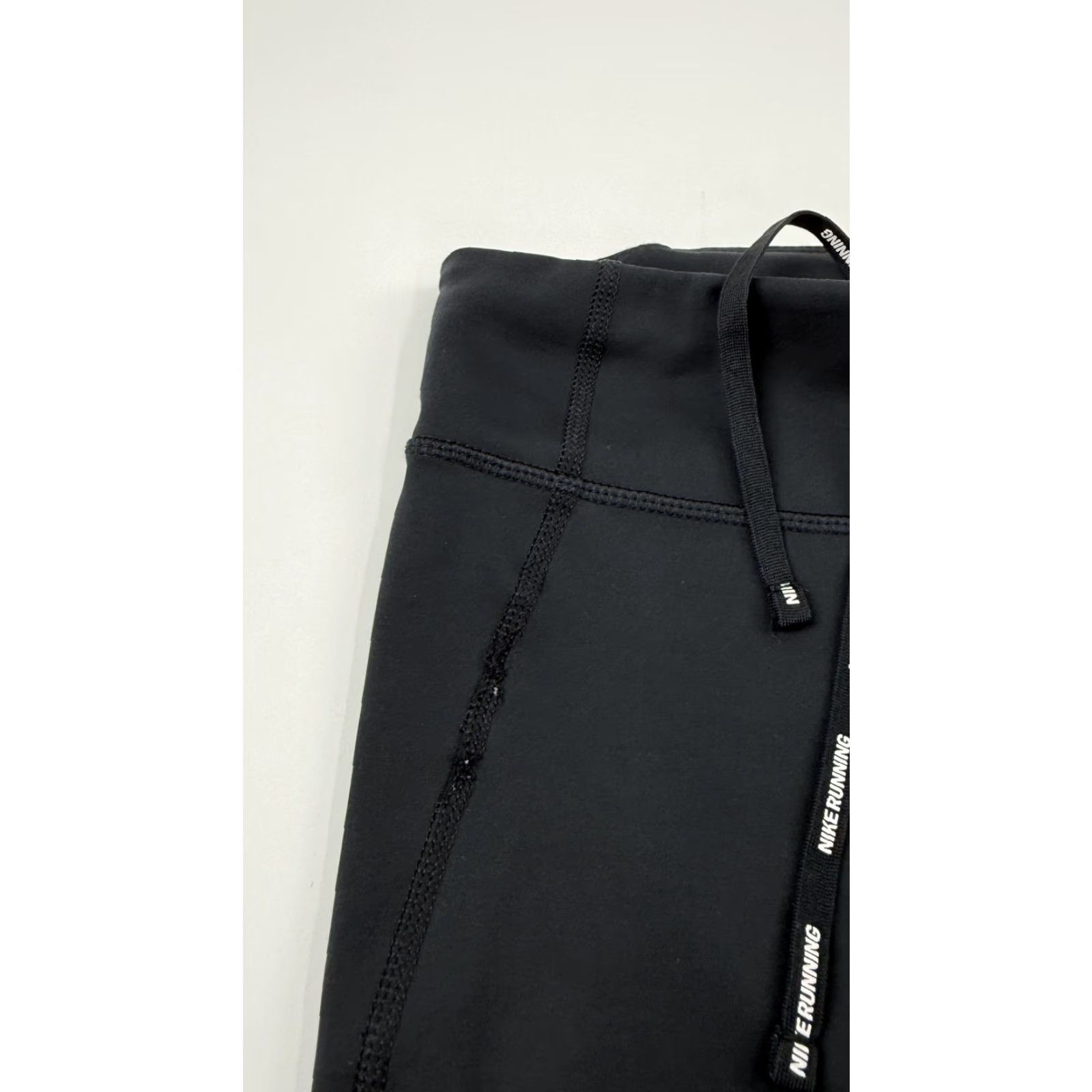 Nike Nike Dri-FIT Running Leggings Women S Black Cropped Leggings Zip AV8191-010 Size 28" / US 6 / IT 42 - 4 Thumbnail