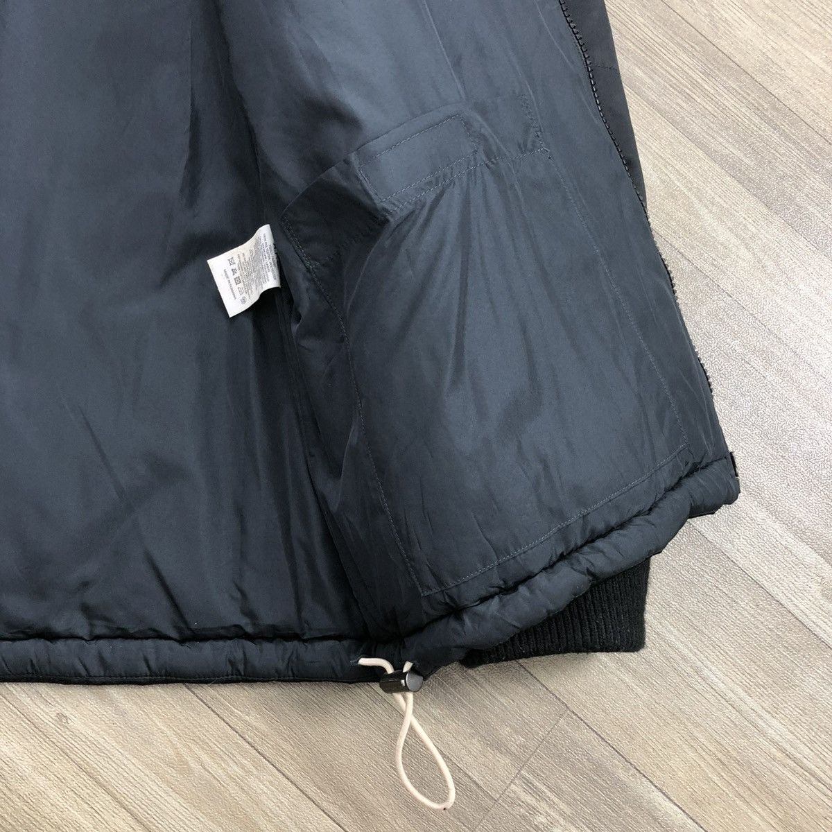 A.P.C. 2000s A.P.C. Ned Quilted Black Bomber Jacket Size US M / EU 48-50 / 2 - 8 Thumbnail
