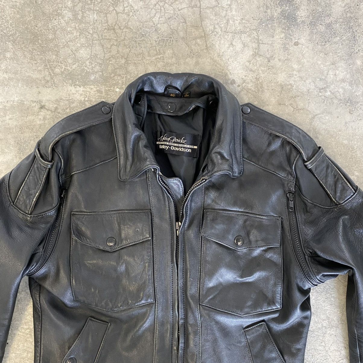 Harley Davidson VTG Harley Davidson by Hein Gericke Moto Leather Jacket Size US S / EU 44-46 / 1 - 10 Thumbnail