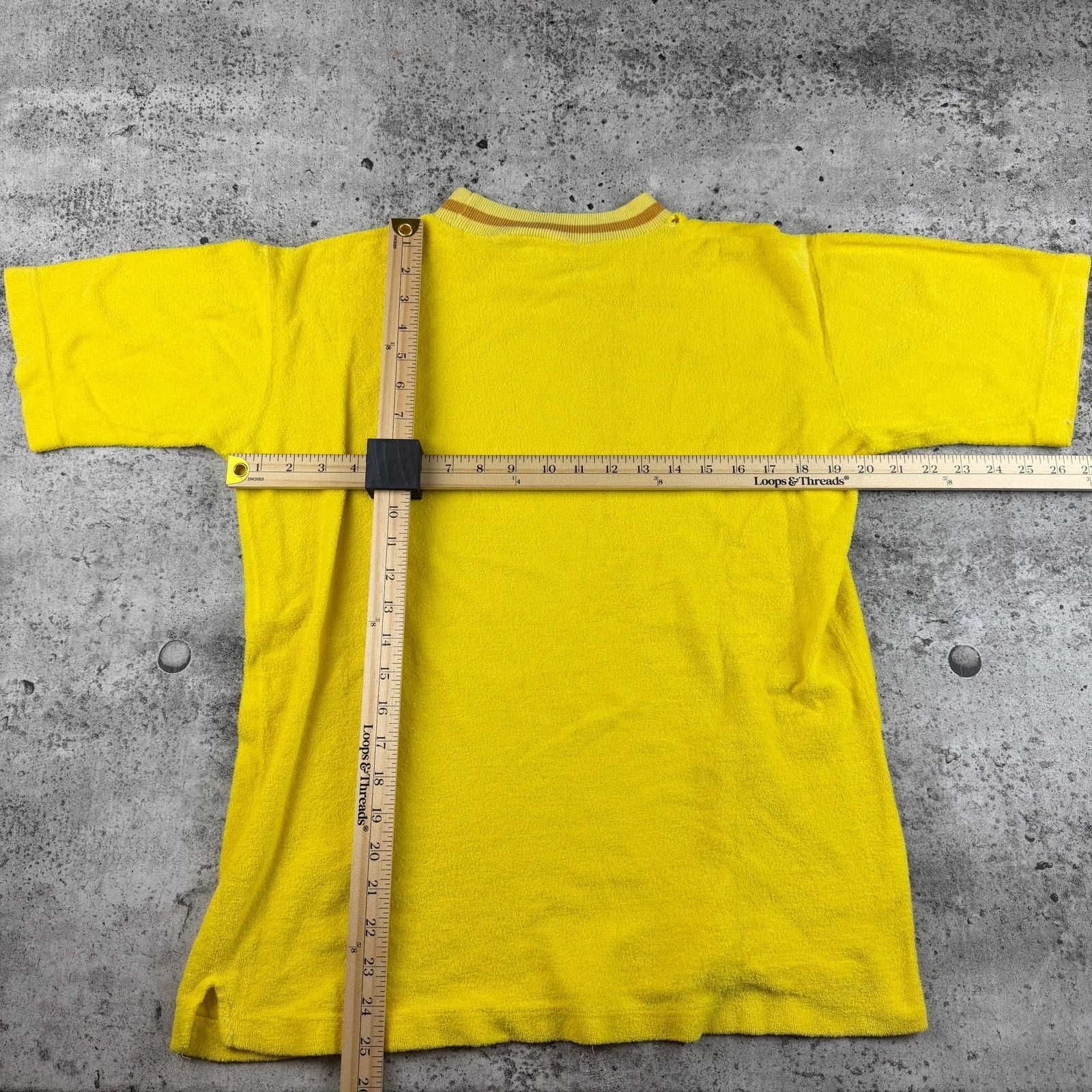 Vintage True Vintage Westvale Yellow Mock Neck Shirt Size Medium Size US M / EU 48-50 / 2 - 5 Thumbnail