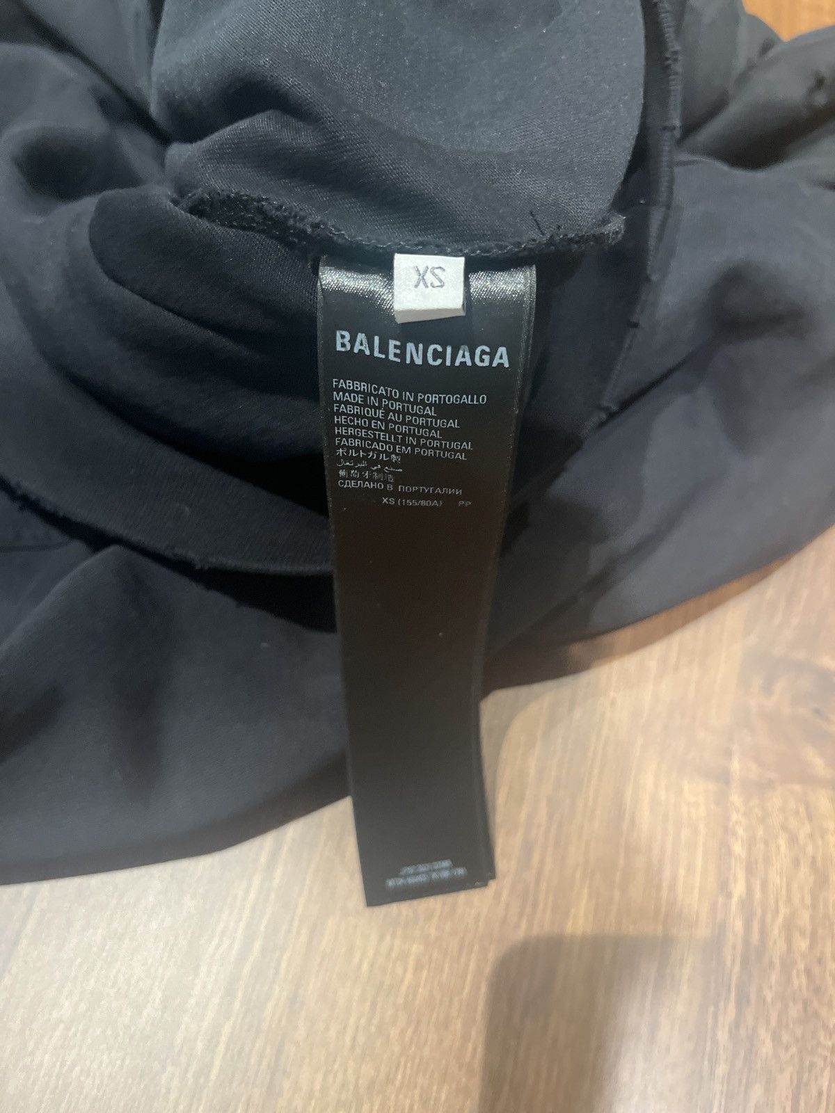 Balenciaga Balenciaga Caps Destroyed Oversize Fit Hoodie Size US XS / EU 42 / 0 - 4 Thumbnail