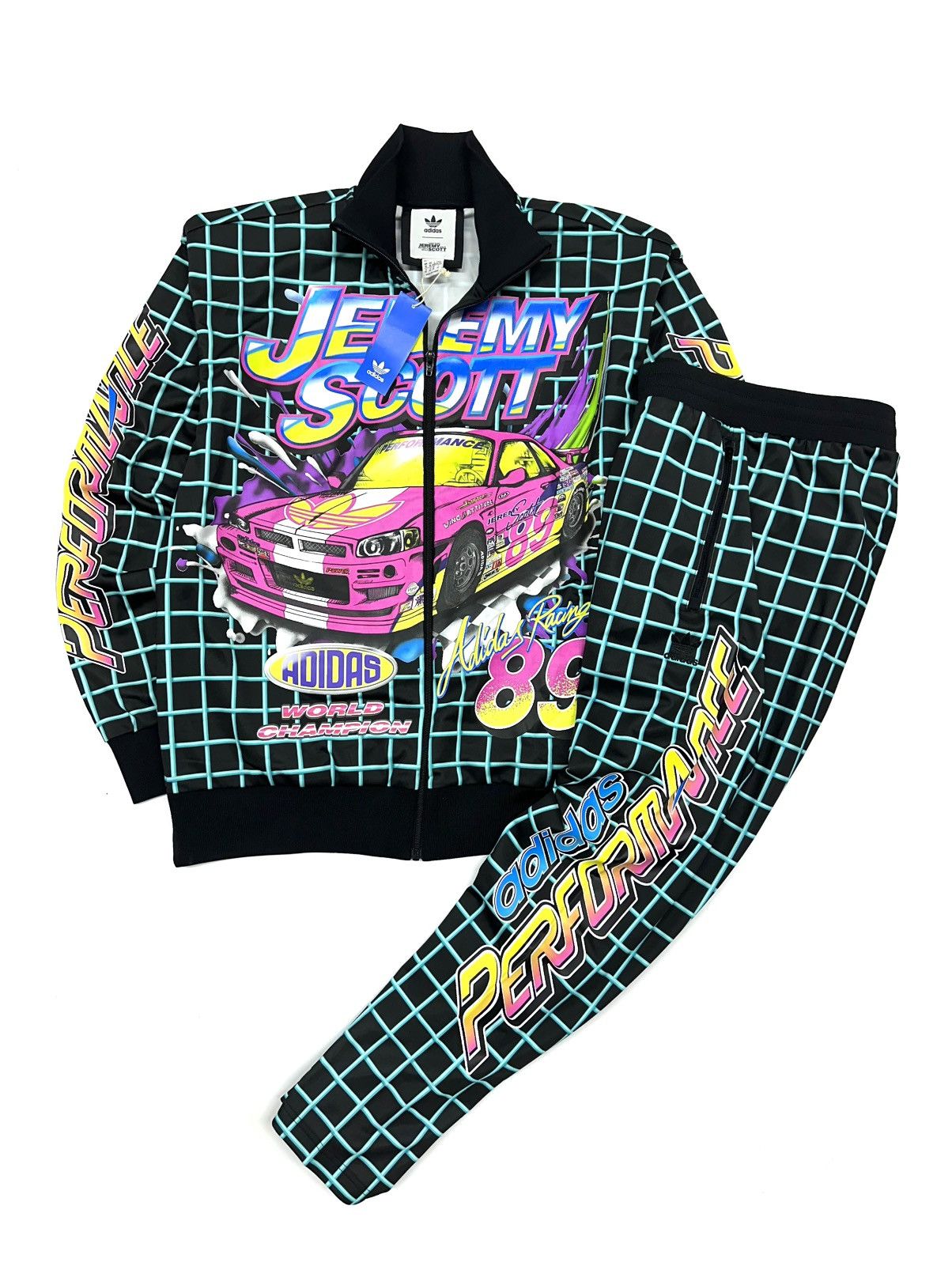 Adidas × Jeremy Scott Adidas Originals x Jeremy Scott track suit Size US XL / EU 56 / 4 - 1 Thumbnail