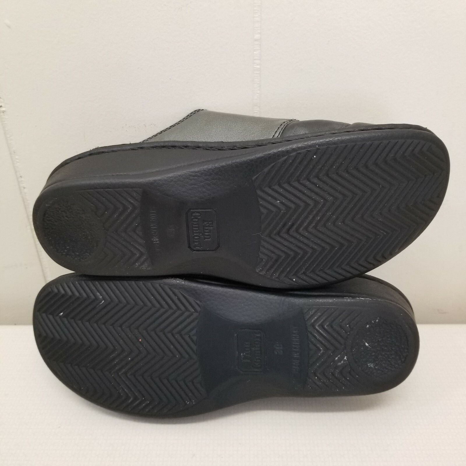 Other Finn Comfort Clogs AUSSEE Monk Strap Leather Mules 39D 8 Sil Size US 8 / IT 38 - 7 Thumbnail