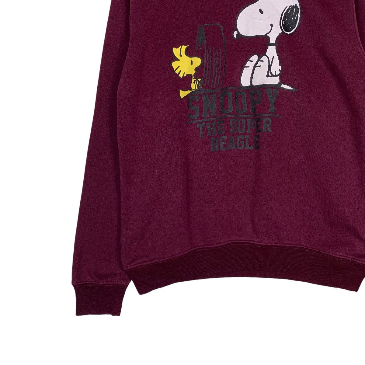 Peanuts PEANUTS Snoopy The Super Beagle Sweatshirt #1366-C62 Size US L / EU 52-54 / 3 - 3 Thumbnail