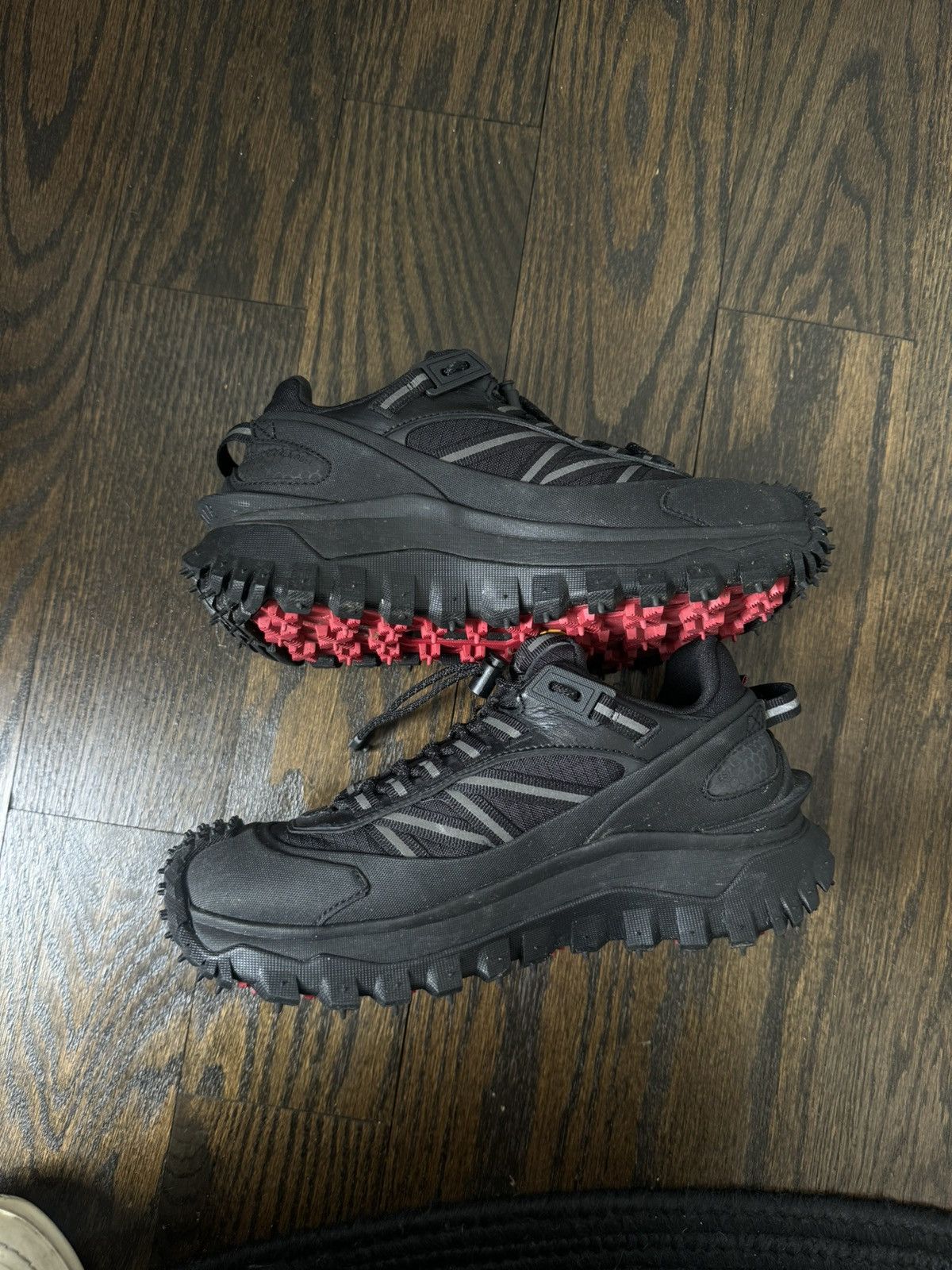 Moncler Moncler Trail Grip GTX Black Hiking Shoes Size US 6 / IT 36 - 2 Thumbnail