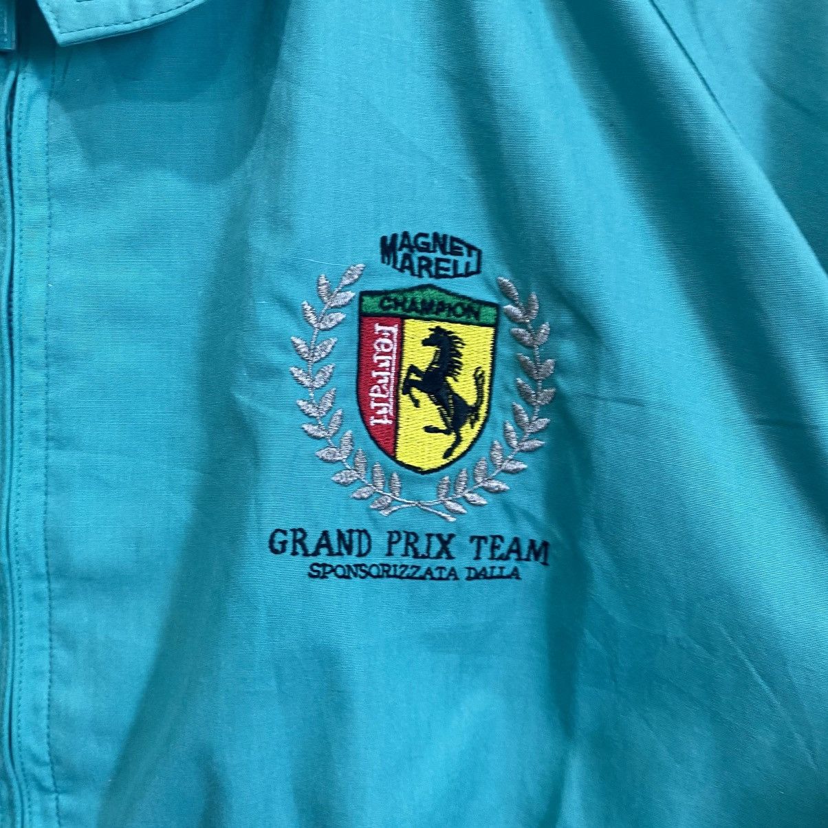 Ferrari VTG Magneti Marelli Ferrari Grand Prix Team Jacket Turquoise Size US L / EU 52-54 / 3 - 5 Thumbnail