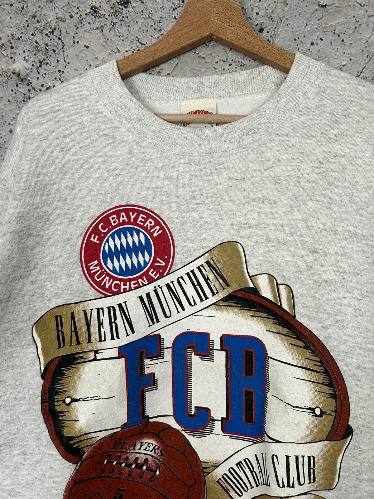 Vintage Vintage Bayern Munchen Nutmeg USA Soccer Crewneck Rare Size US M / EU 48-50 / 2 - 3 Thumbnail