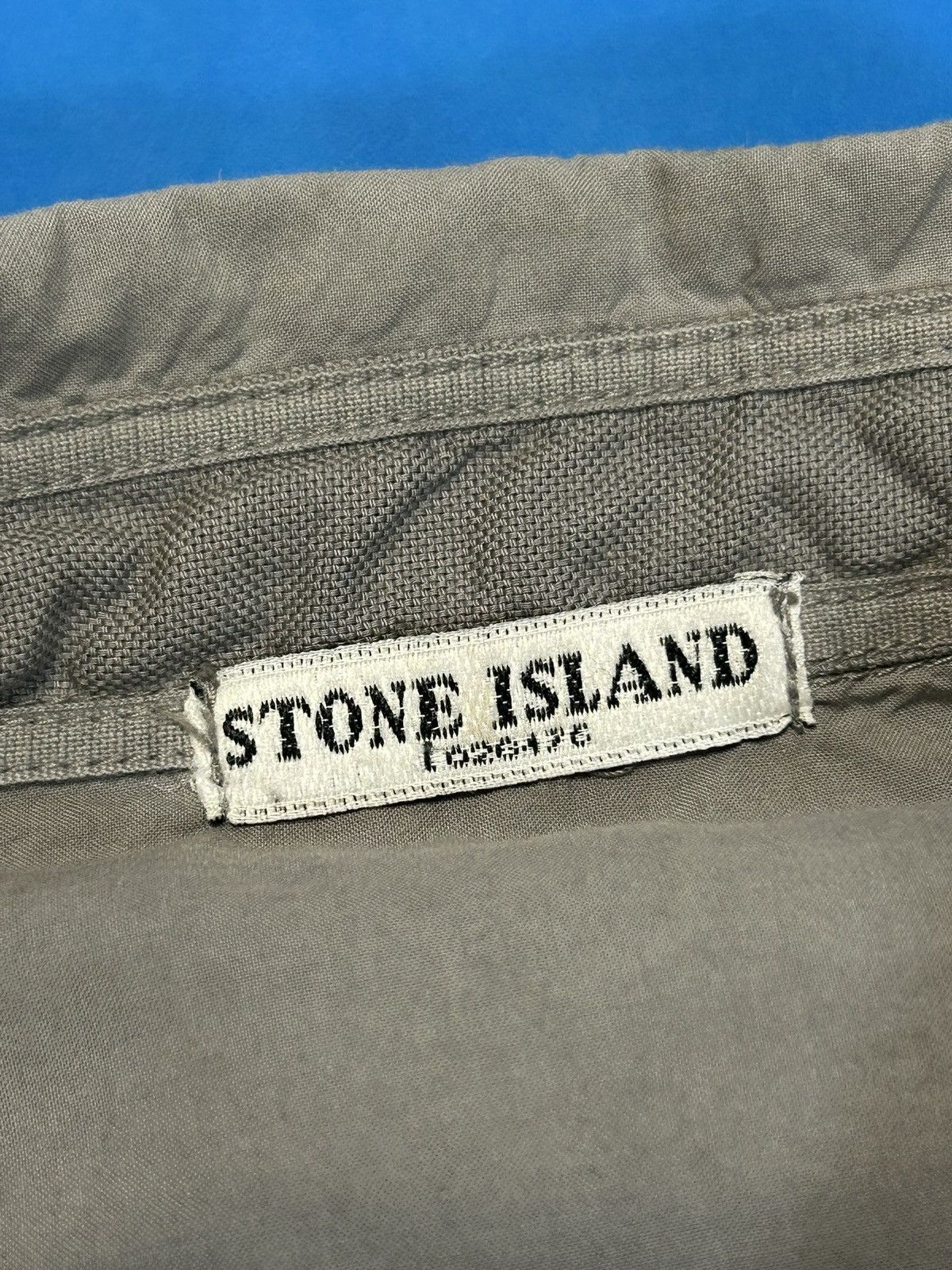 Vintage Stone Island Shirt in Gray, Men's — image 5 of 6