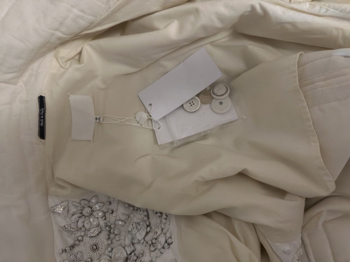 Maison Margiela Maison Margiela Artisanal SS22 Embroidered White Toile Coat Size US L / EU 52-54 / 3 - 8 Thumbnail
