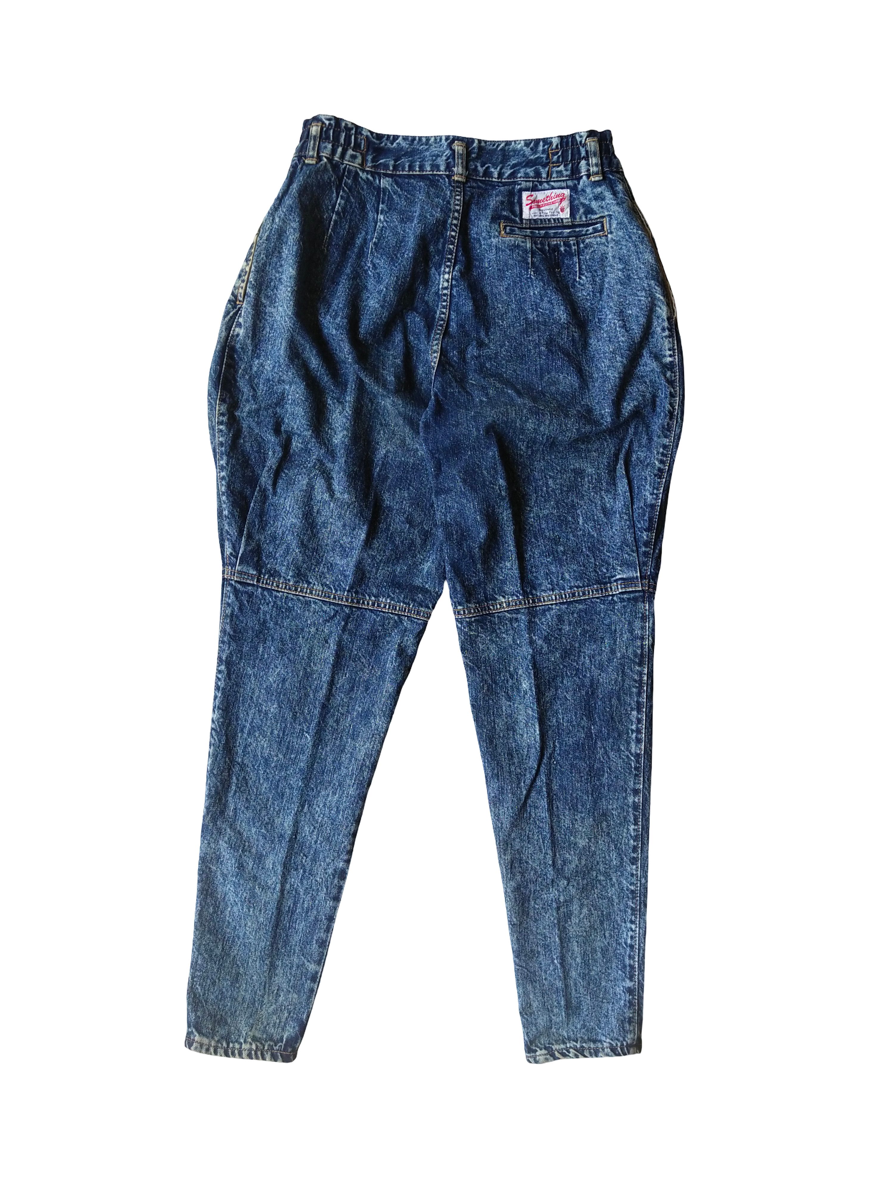 Edwin Vintage 80s Edwin Something Acid Wash Balloon Denim Jeans Size 28" / US 6 / IT 42 - 4 Thumbnail
