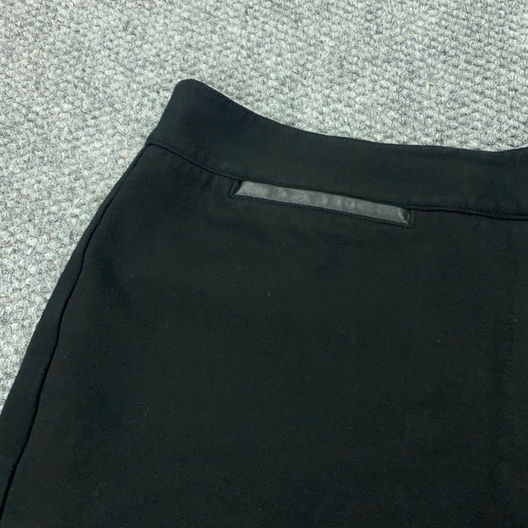 Talbots Talbots Dress Pants Womens Size 14 Black Mid-Rise Stretch Straight Leg Size 34" / US 12 / IT 48 - 4 Thumbnail