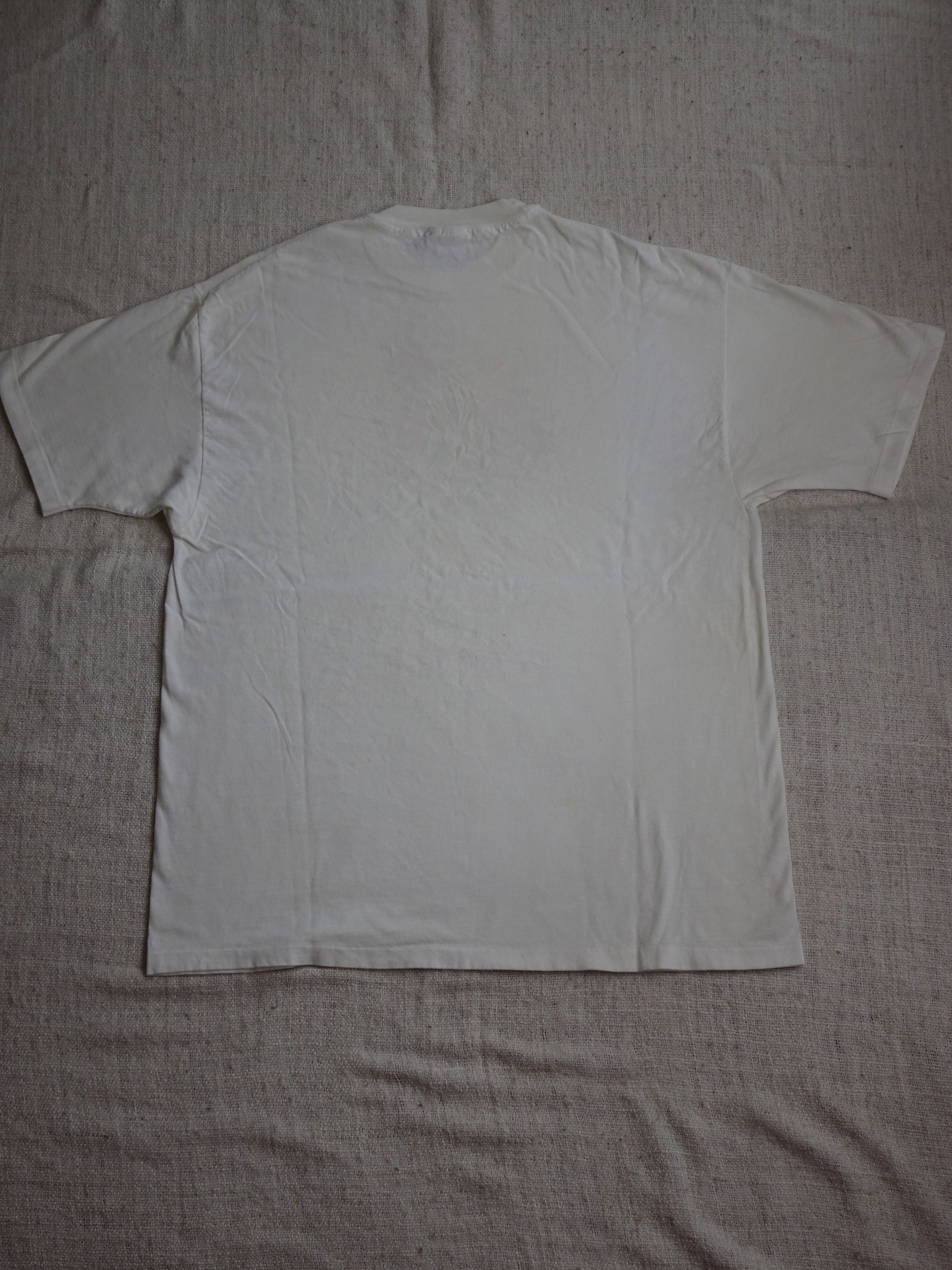 Hanes Rare Vtg 90s Single Stitch Picasso Flowers of Peace Tee Size US XL / EU 56 / 4 - 4 Thumbnail
