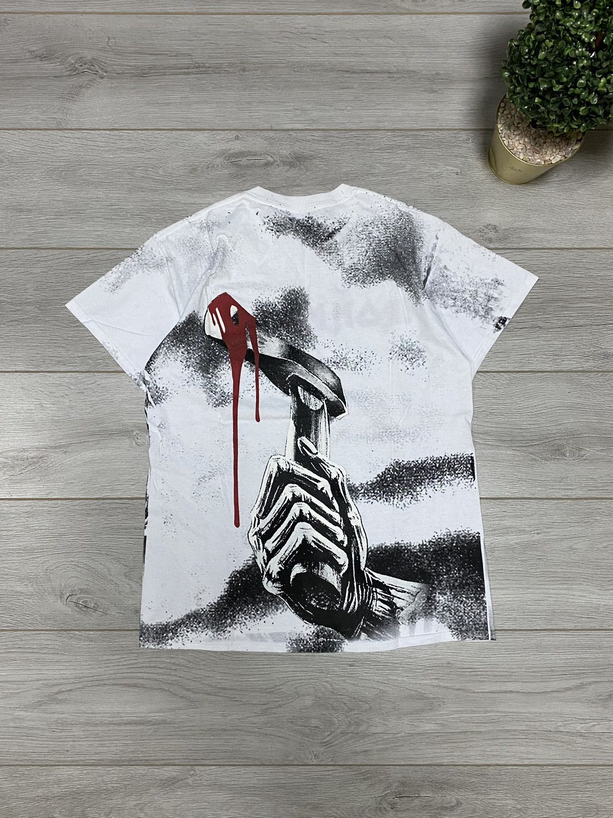 Iron Maiden Iron Maiden Axe all over print blood face tee shirt Size US M / EU 48-50 / 2 - 2 Thumbnail