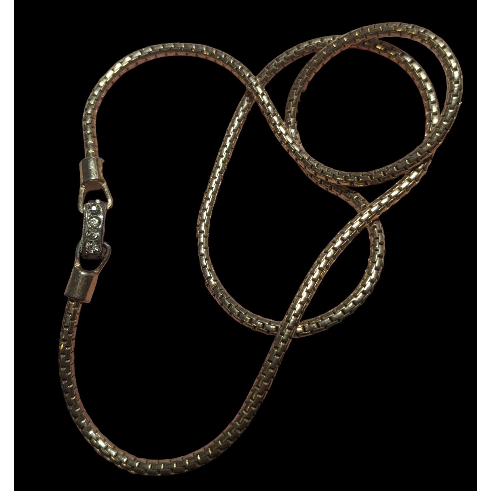 Other Vintage Gold Snake Chain Necklace Size ONE SIZE - 4 Thumbnail
