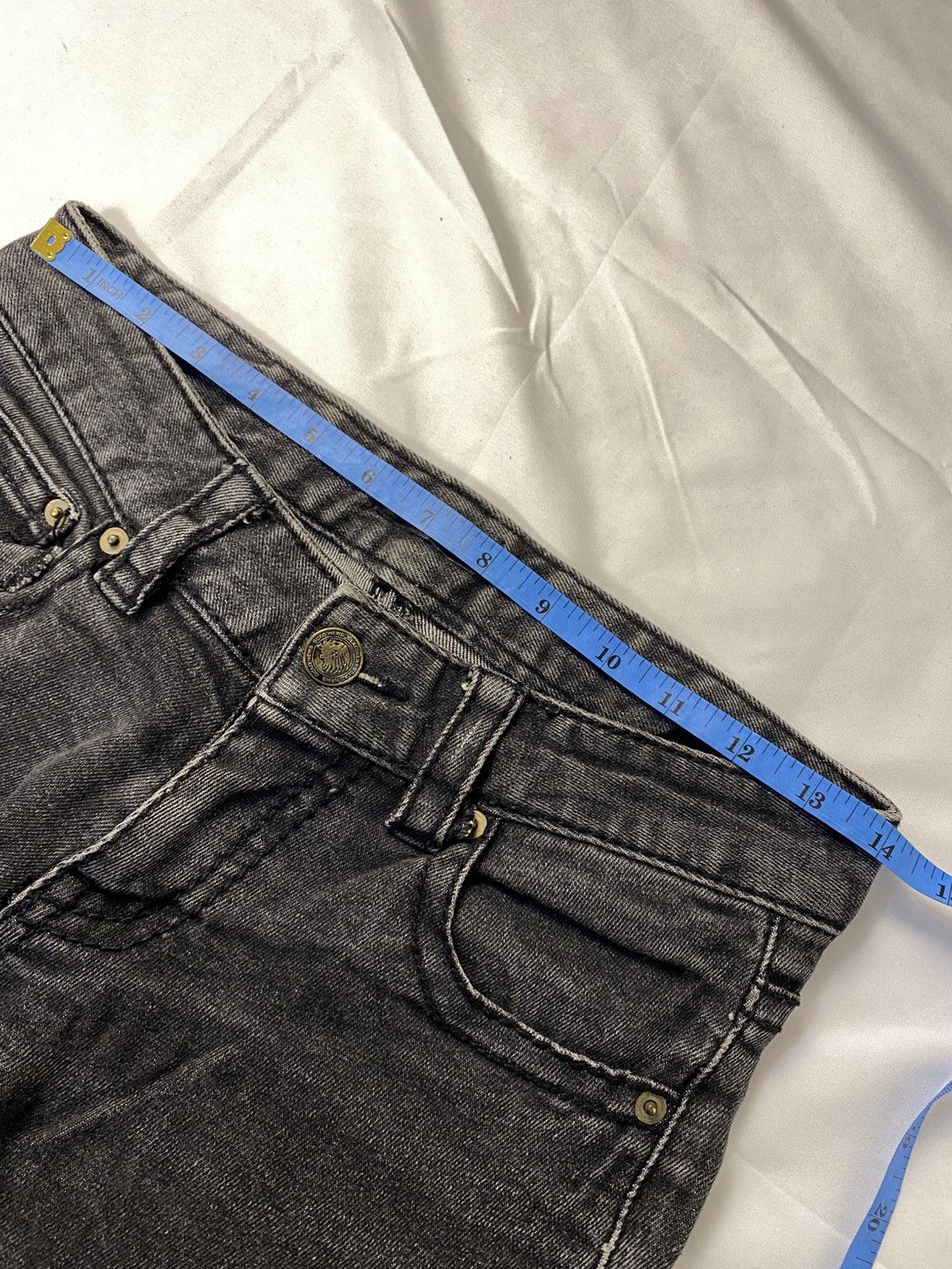 Japanese Brand 2000 Glad News Skinny Bristish Flag Punk Gothic Style Size US 28 / EU 44 - 17 Thumbnail