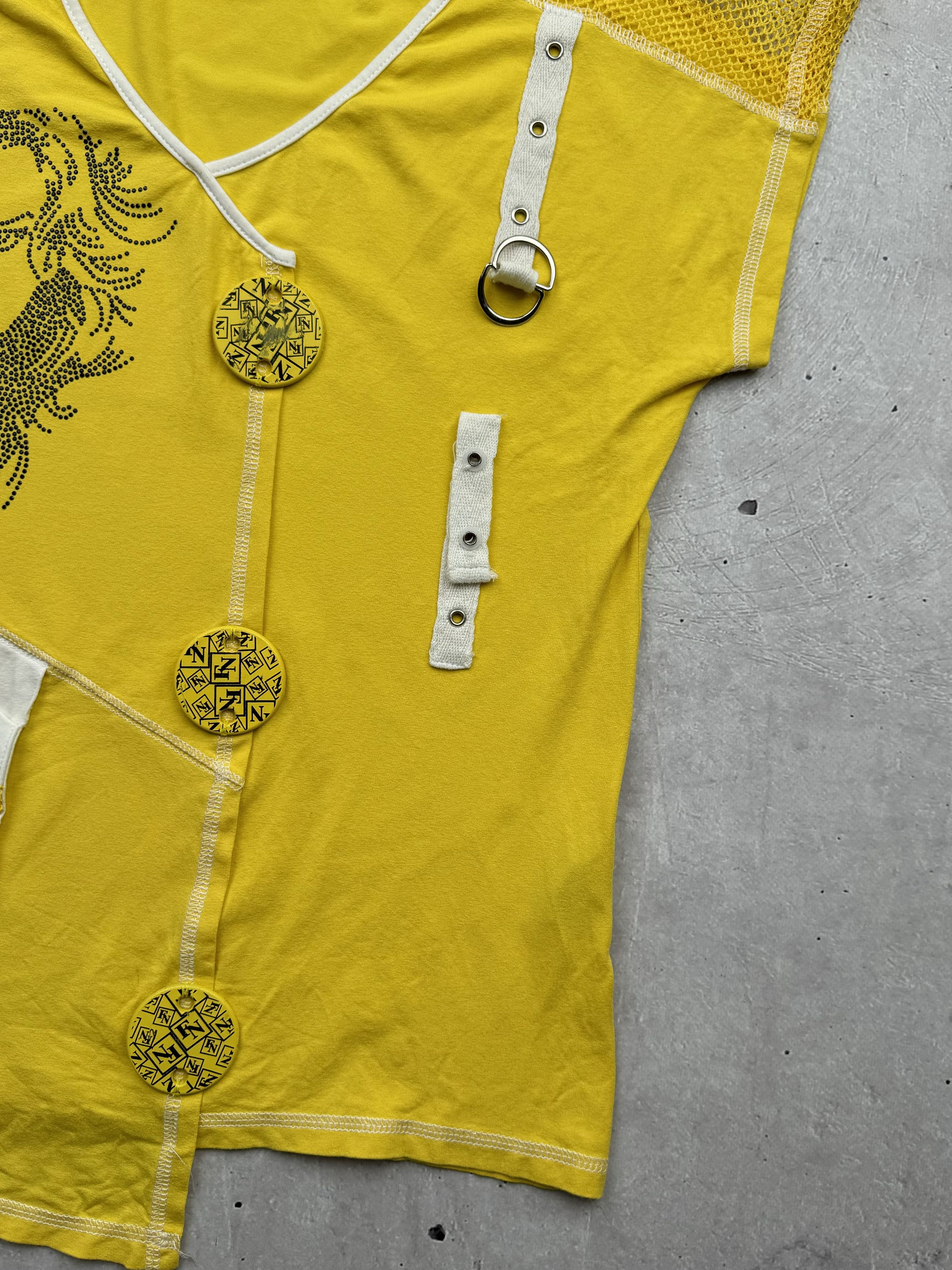 Japanese Brand × Vintage Vintage Mesh Bondage T-Shirts Size L / US 10 / IT 46 - 3 Thumbnail