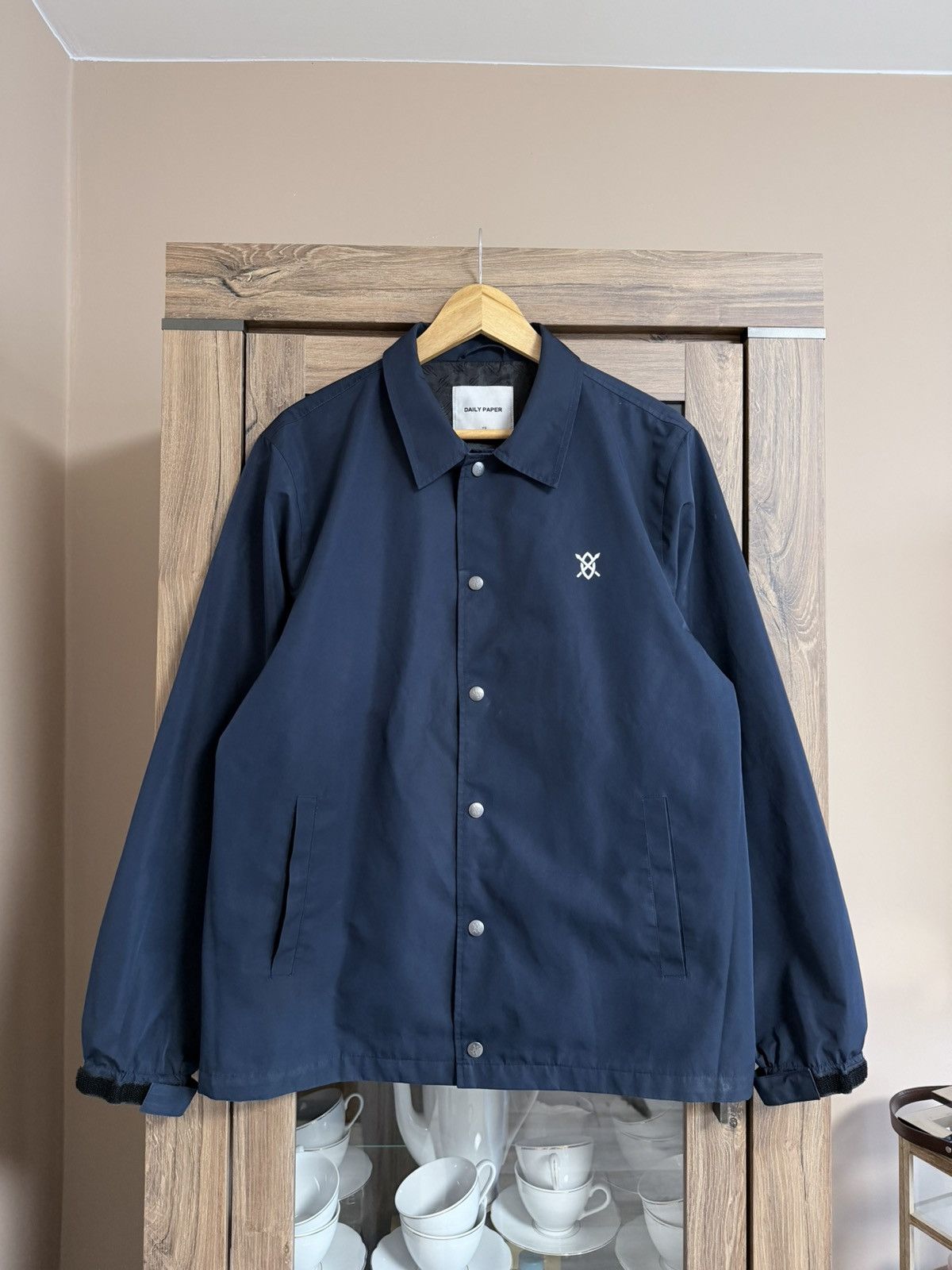 Daily Paper Daily Paper men's coach jacket S Navy Size US S / EU 44-46 / 1 - 6 Thumbnail