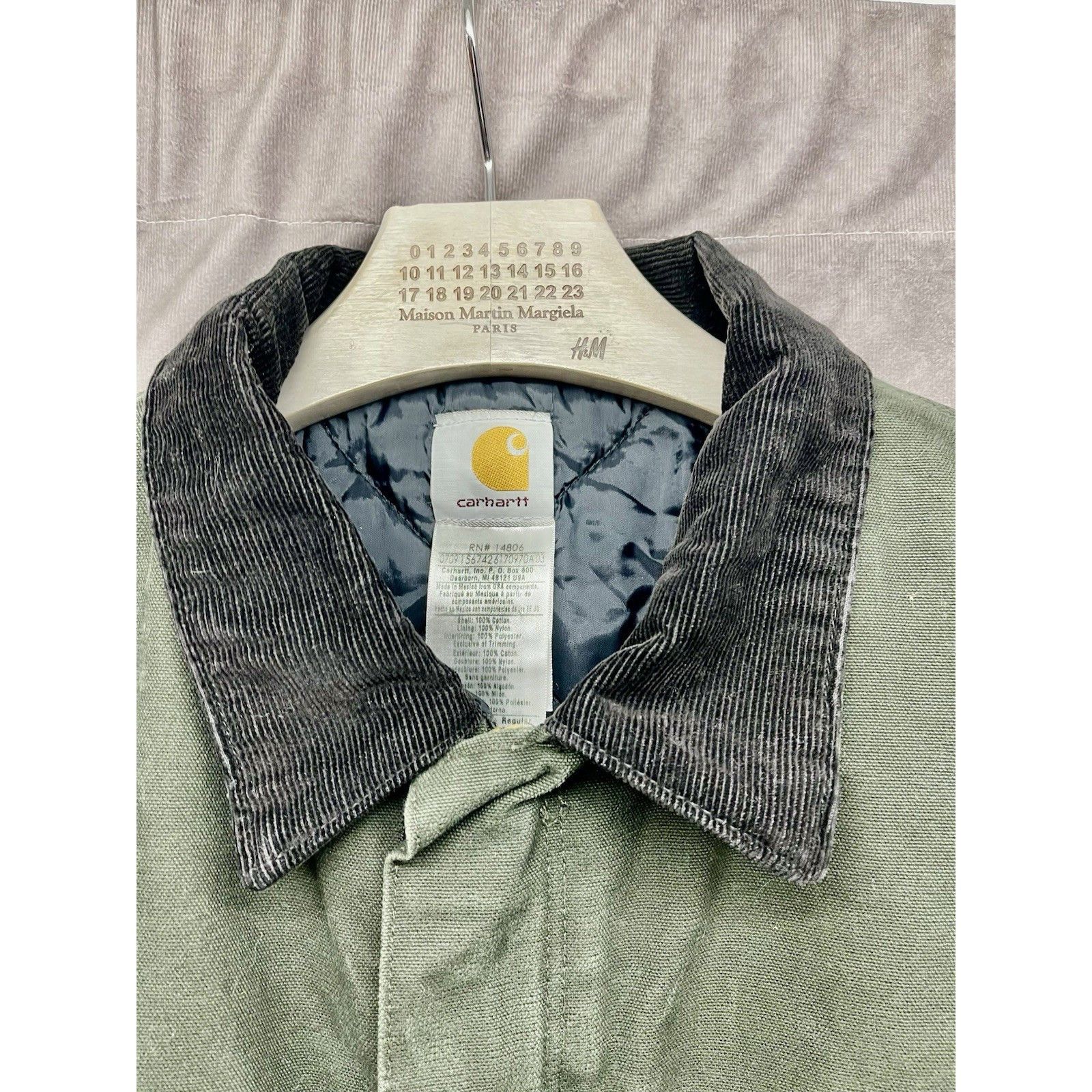 Carhartt VTG Carhartt C26 MOS Moss Green Arctic Traditional Coat Sun Size US XL / EU 56 / 4 - 4 Thumbnail