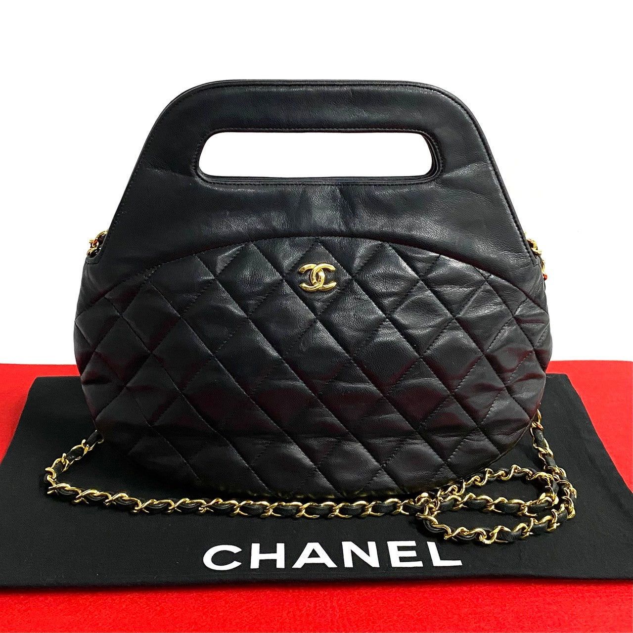 Chanel Chanel Shoulder Bag Black Leather Size ONE SIZE - 1 Thumbnail