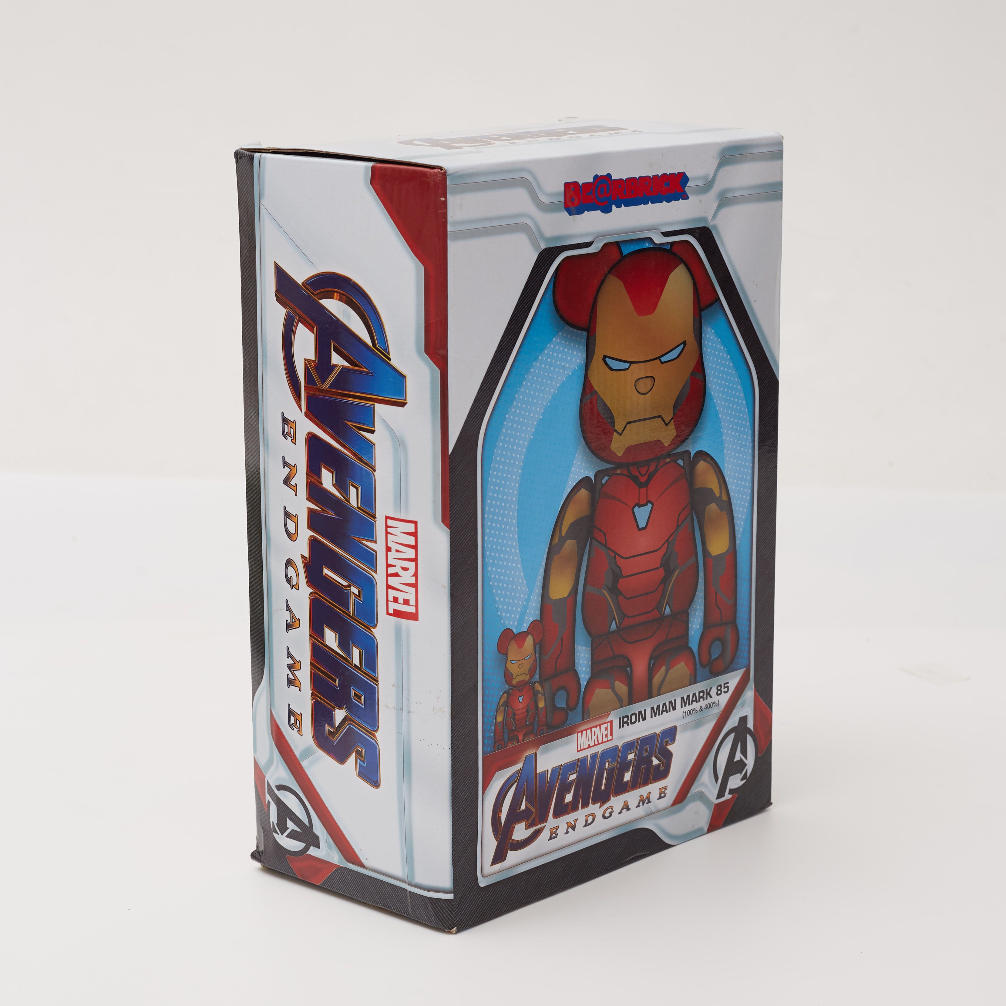 BEARBRICK X MARVEL IRON MAN MARK 85 100% & 400% SET