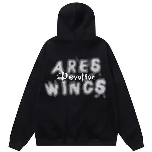 Japanese Brand × Vintage Y2K hoodie sweatshirt hip-hop Gothic Harajuku style pullover Size US L / EU 52-54 / 3 - 4 Thumbnail