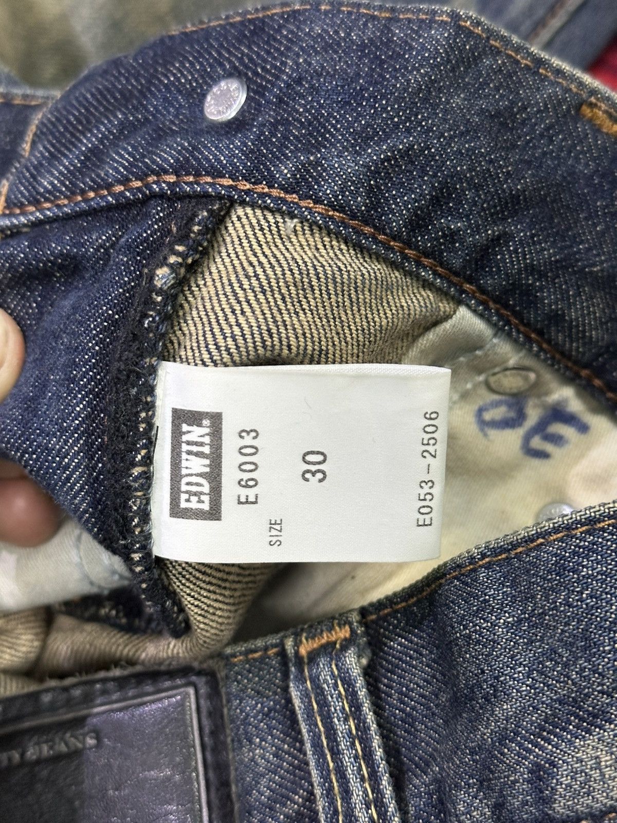 14th Addiction Edwin Black Tab Tokyo Japan 💥 Size US 32 / EU 48 - 7 Thumbnail
