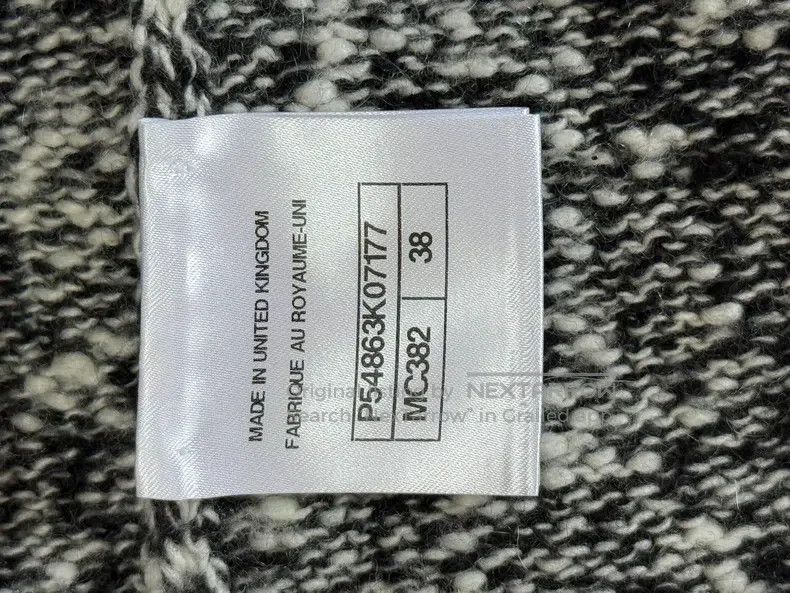 Chanel Chanel Black and white colour-block knitted cardigan coat Size XS / US 0-2 / IT 36-38 - 8 Thumbnail