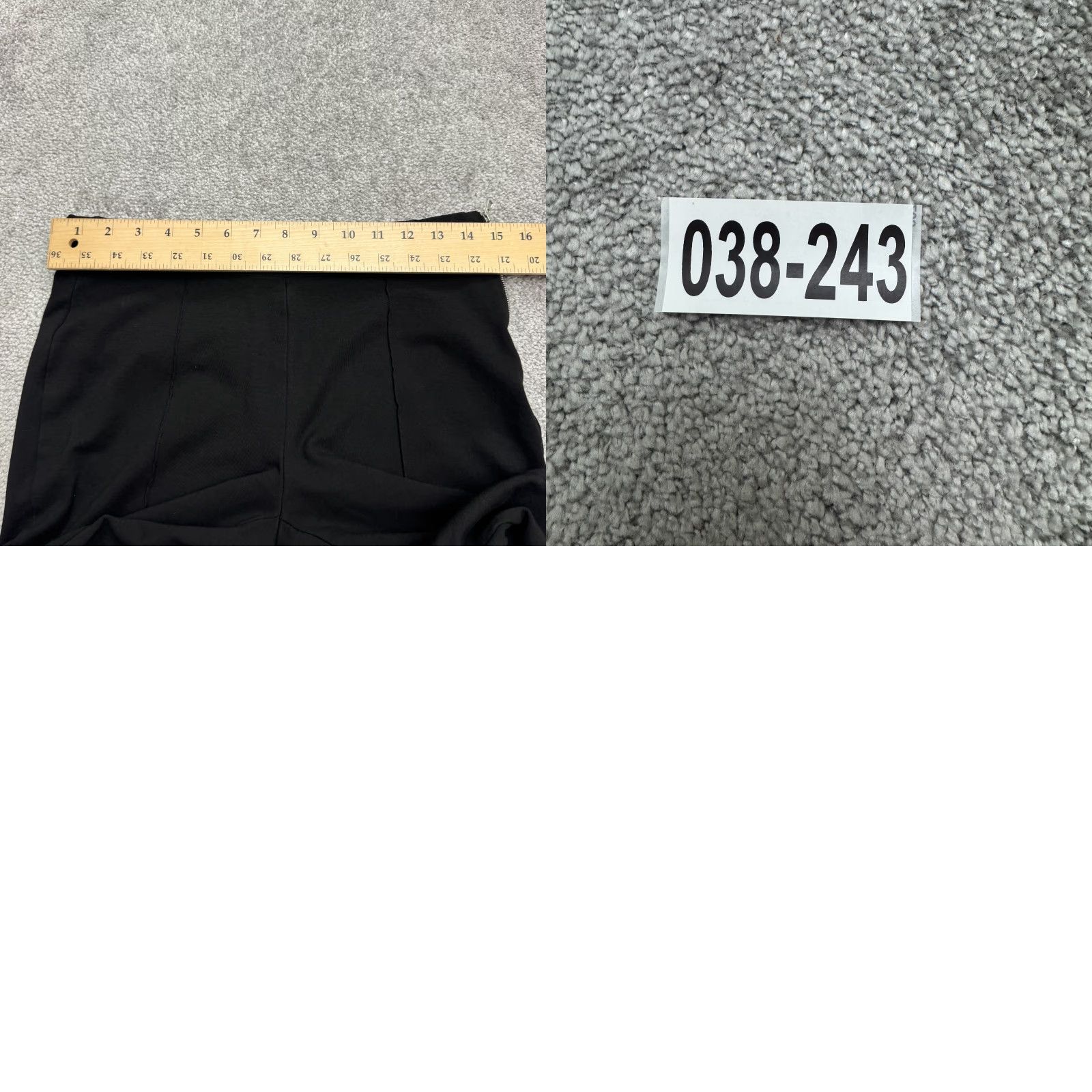 Everlane Everlane Pants Womens Medium Black Side Zip Ponte Crop Ankle Straight Work Size 32" / US 10 / IT 46 - 9 Thumbnail