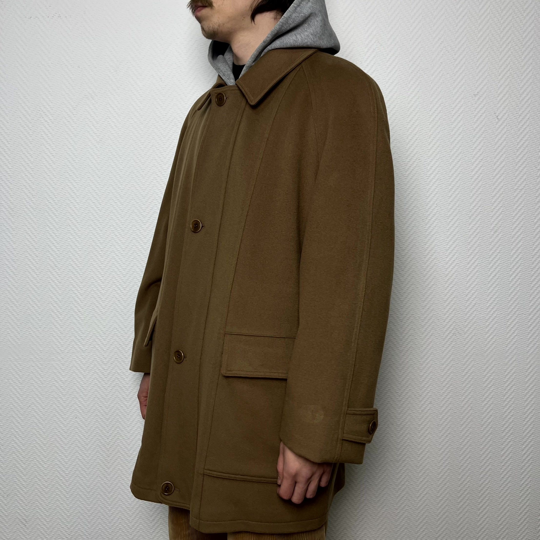 Loro Piana Vintage Loro Piana Biege Coat Jacket Size 48 M-L Size US M / EU 48-50 / 2 - 11 Thumbnail