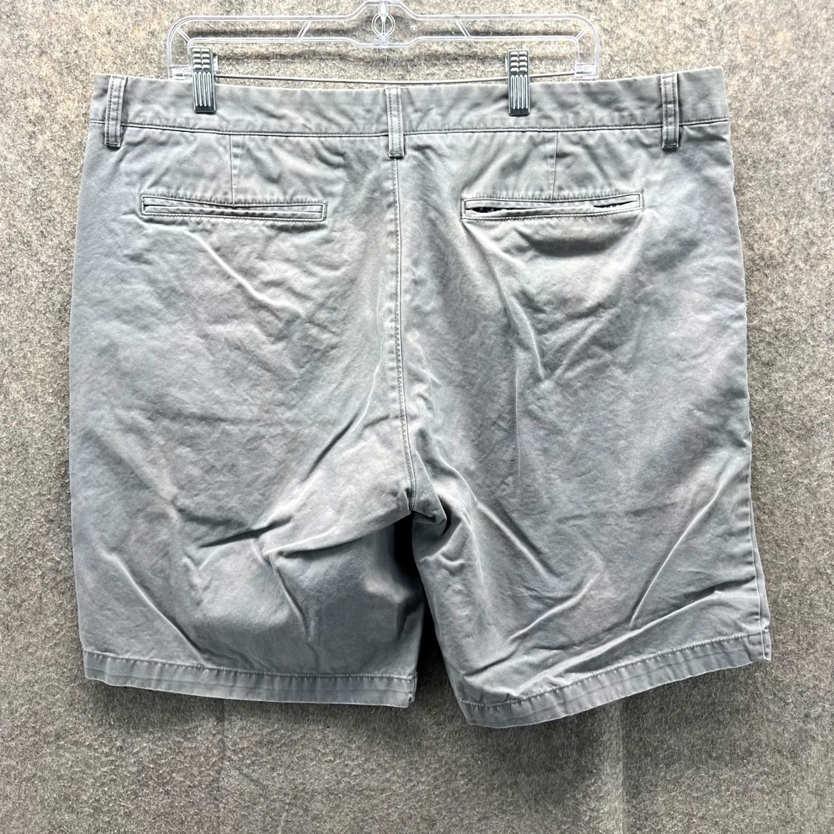 Bonobos Bonobos Shorts Mens 40 Gray Chino Flat Front Golf 9 In Canvas Read" Size US 40 / EU 56 - 2 Thumbnail