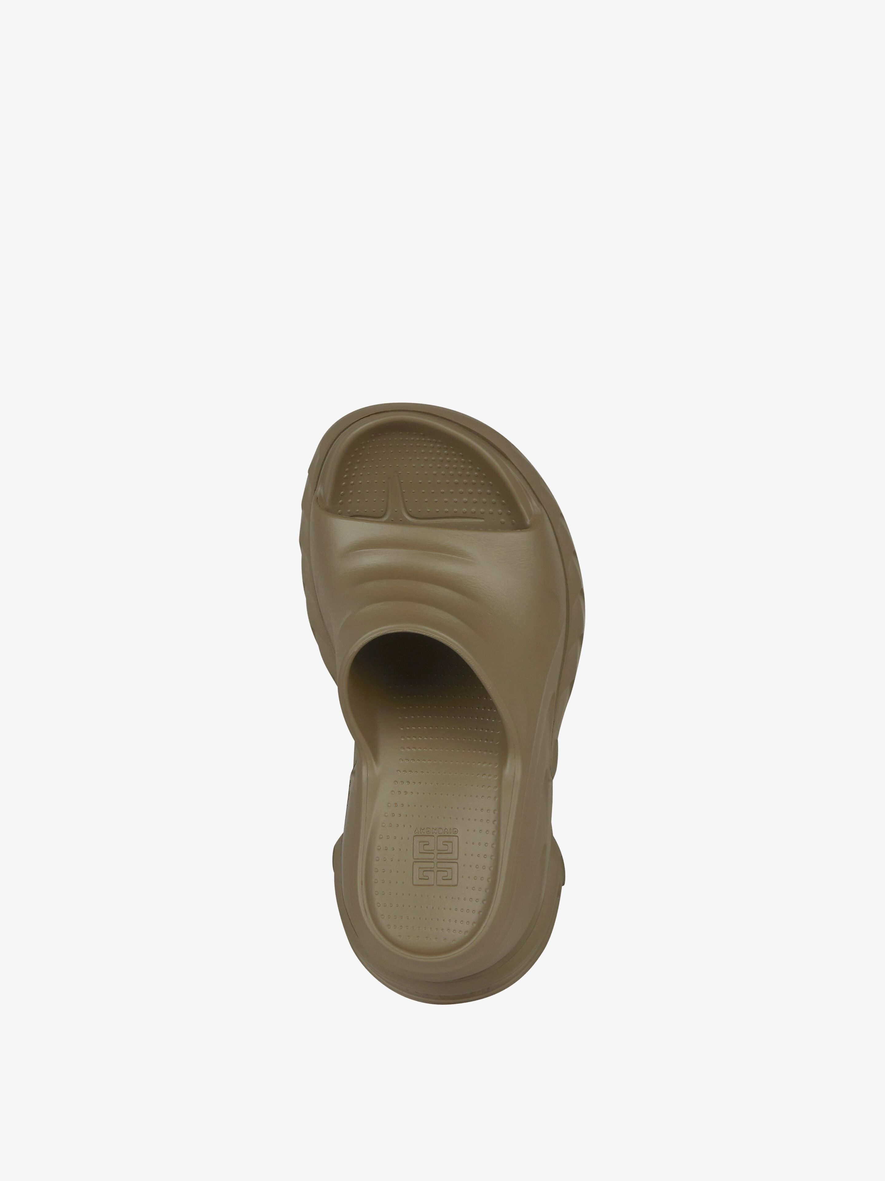 Givenchy oc11z0825 Marshmallow Wedge Sandals In Rubber in Green Size US 9 / IT 39 - 4 Thumbnail
