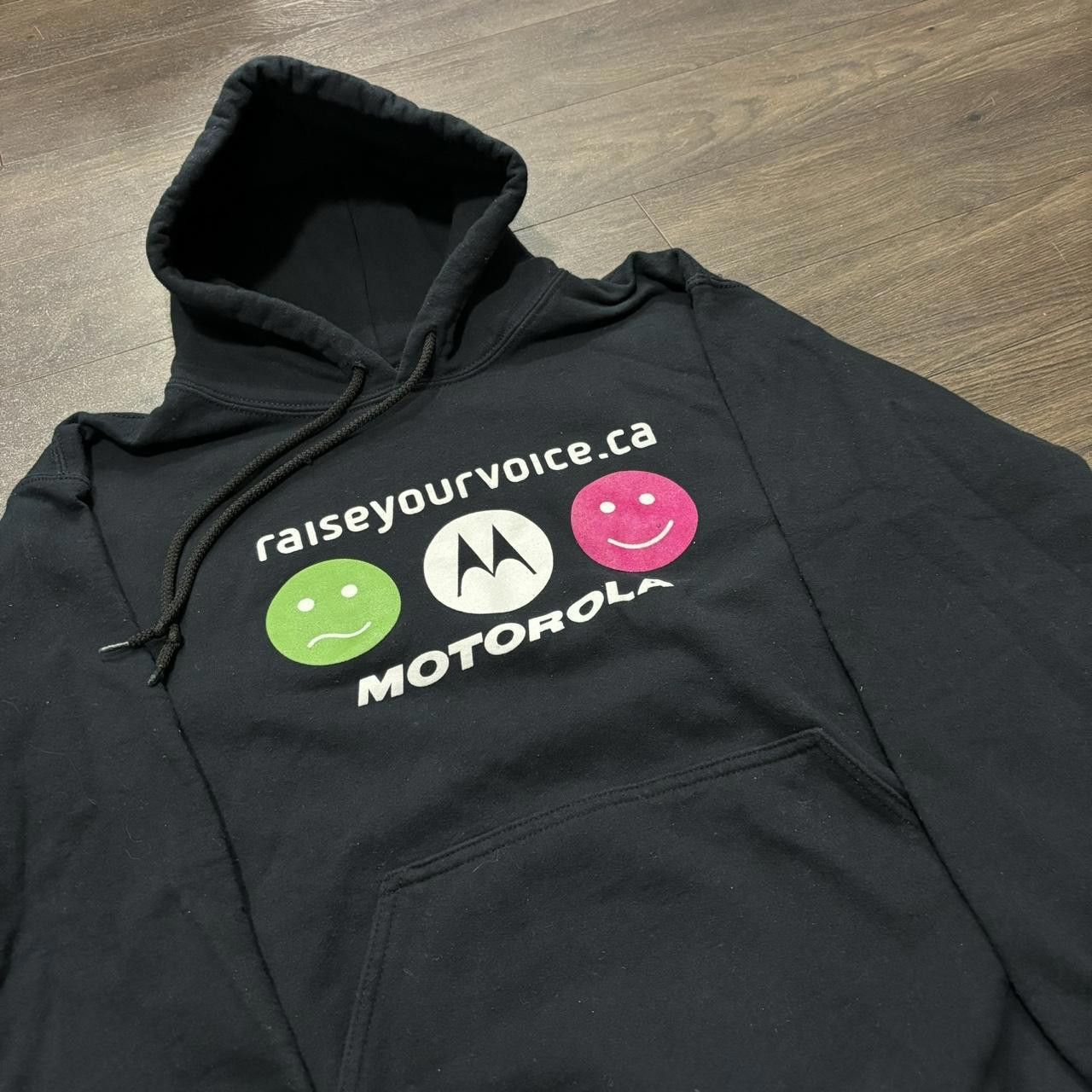 Designer Vintage Motorola raise your voice hoodie 00s S Size US S / EU 44-46 / 1 - 1 Thumbnail