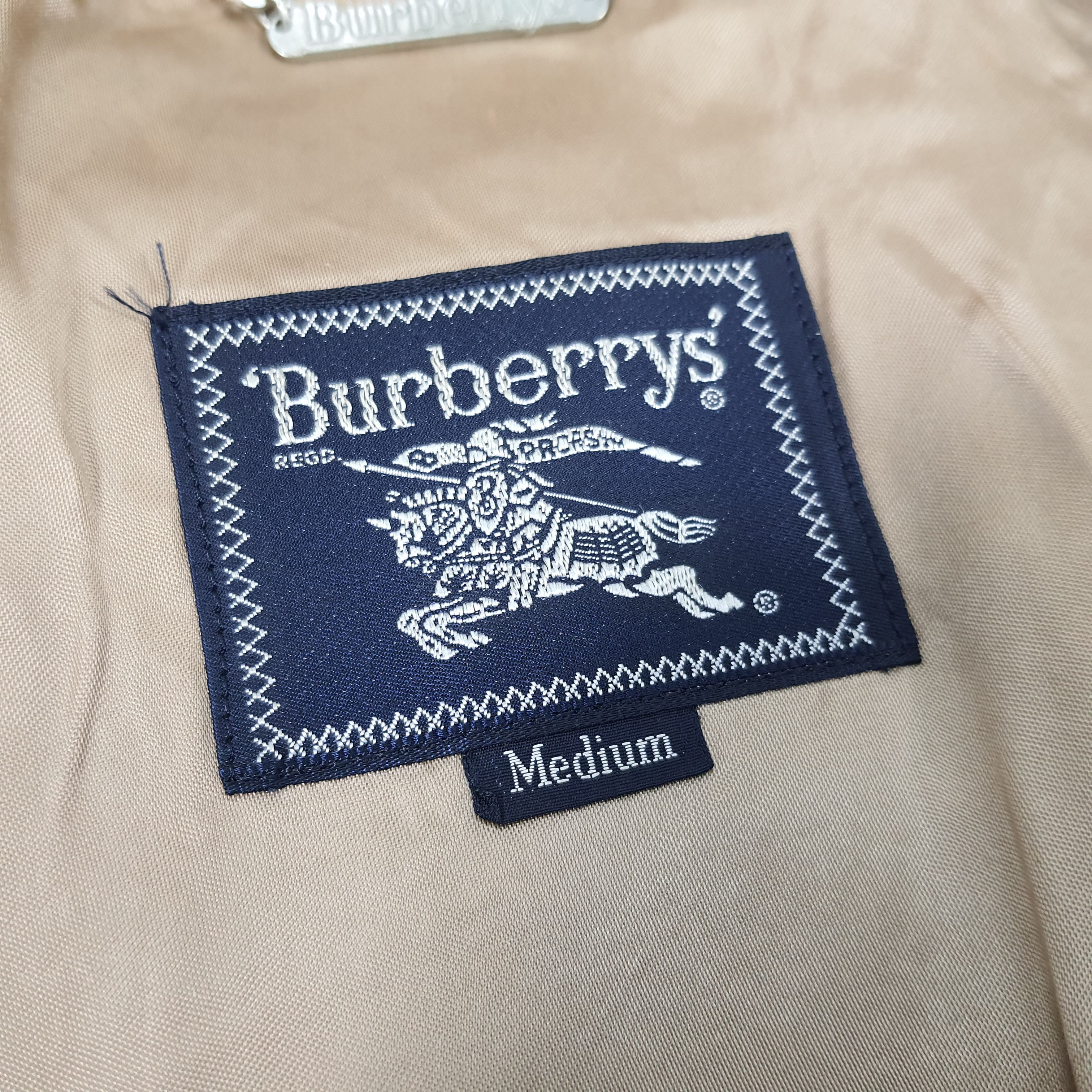 Burberry × Vintage Vintage Burberrys Luxury Italian Designer Sweat Jacket Size US M / EU 48-50 / 2 - 6 Thumbnail