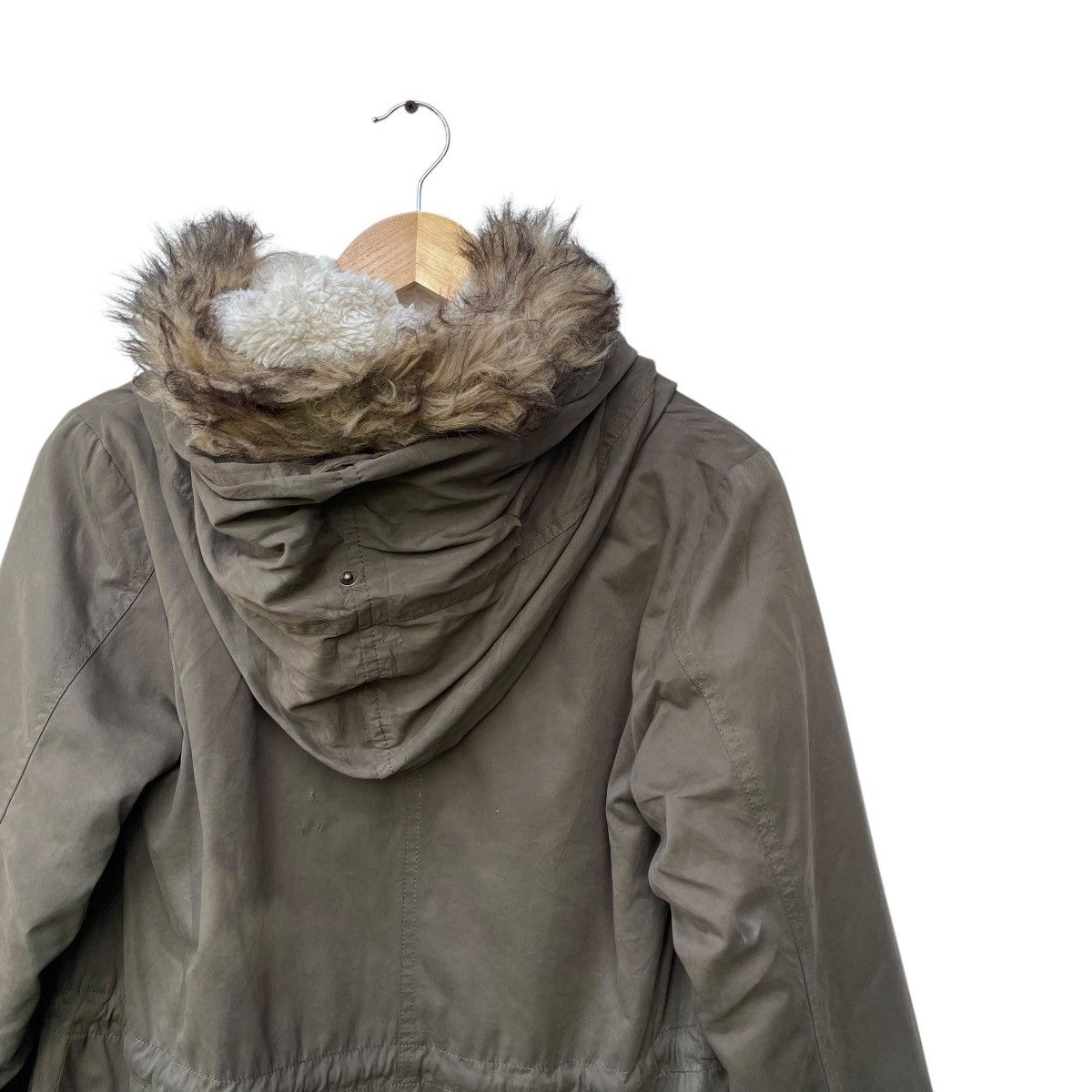 Japanese Brand 💥Japanese Brand My Closet Faux Fur Parka UtilityField Size US M / EU 48-50 / 2 - 5 Thumbnail