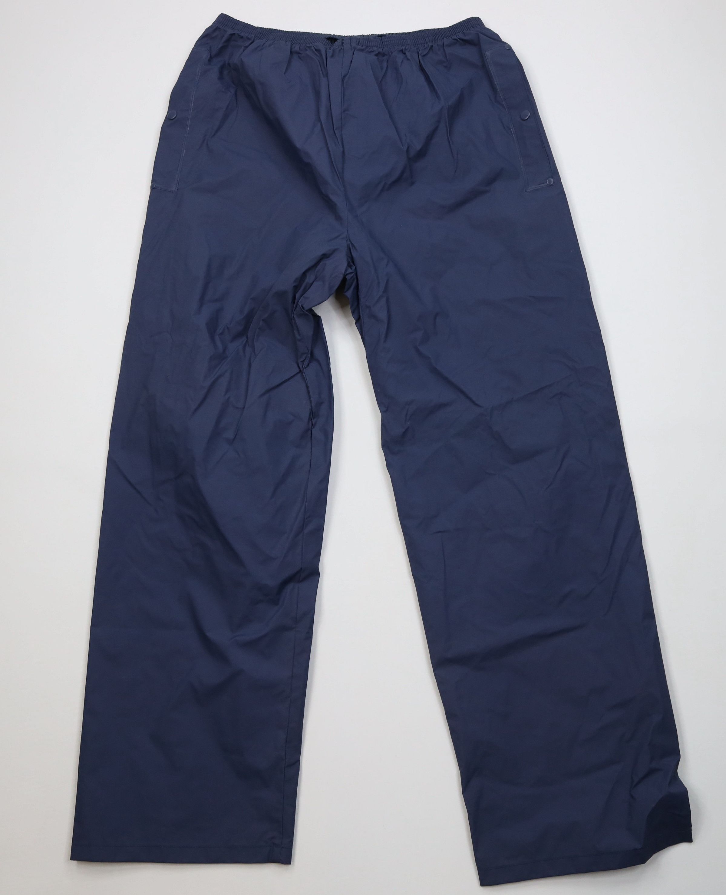 Columbia Vintage 90s Columbia Wide Leg Waterproof Rain Pants Blue USA Size US 36 / EU 52 - 1 Thumbnail