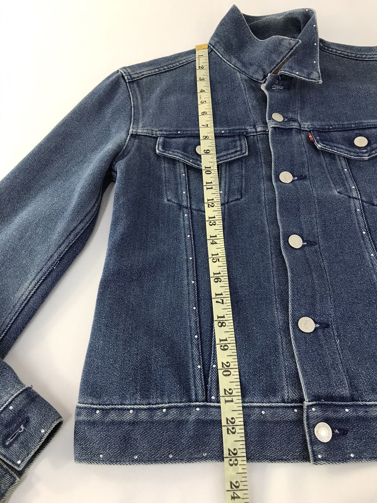 Japanese Brand × Levi's × Vintage Vintage Levis Denim Jacket Button Up Double Pocket Size US S / EU 44-46 / 1 - 14 Thumbnail