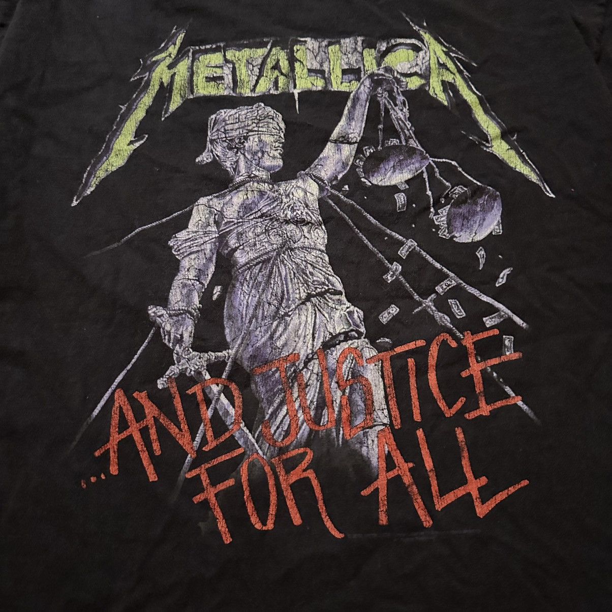 Band Tees 2006 Metallica And Justice For All Metal Rock T-Shirt Size L Size US L / EU 52-54 / 3 - 3 Thumbnail