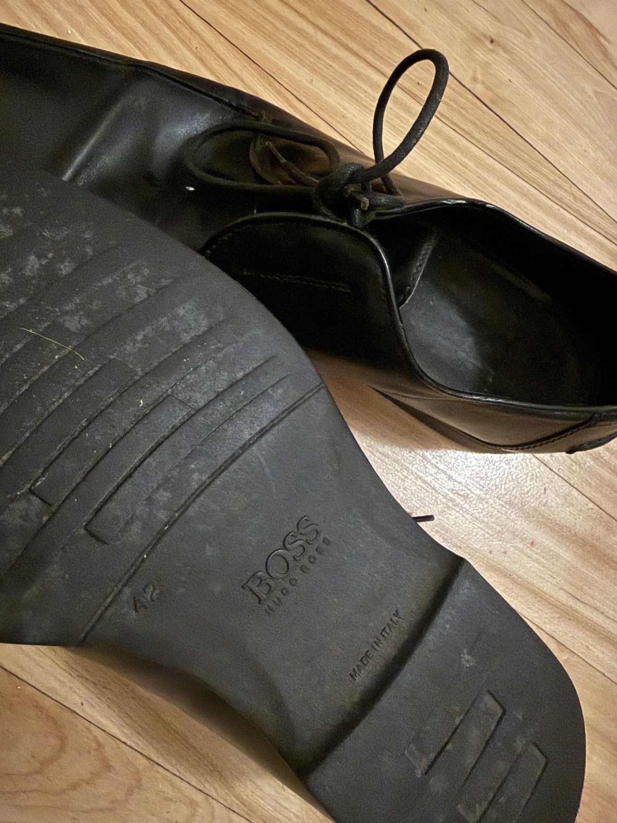 Hugo Boss Boss Lace-Up Leather Shoe Size US 9 / EU 42 - 2 Thumbnail