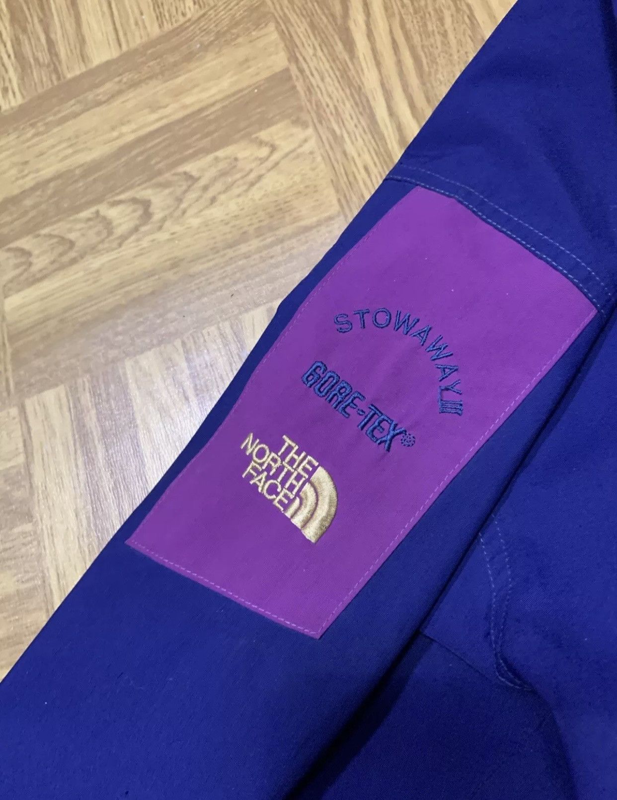 The North Face × Vintage Vintage THE NORTH FACE Stowaway 3 Gore-Tex Jacket Blue Size US XL / EU 56 / 4 - 13 Thumbnail