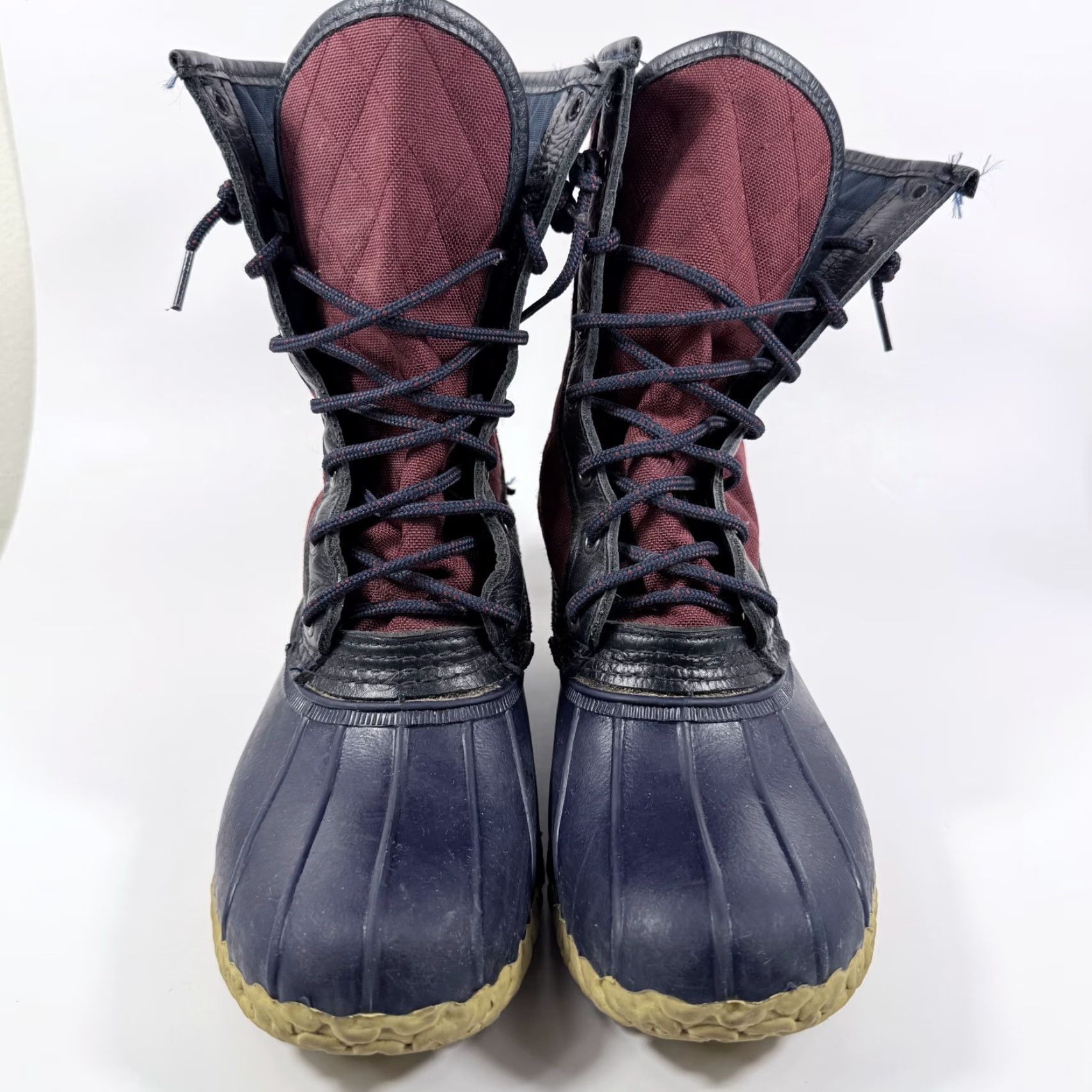Vintage VINTAGE L.L. Bean Explore the Maine Woods Duck Boots Women Navy Quilted Hunting Boots 9 Shoes Size US 9 / IT 39 - 4 Thumbnail
