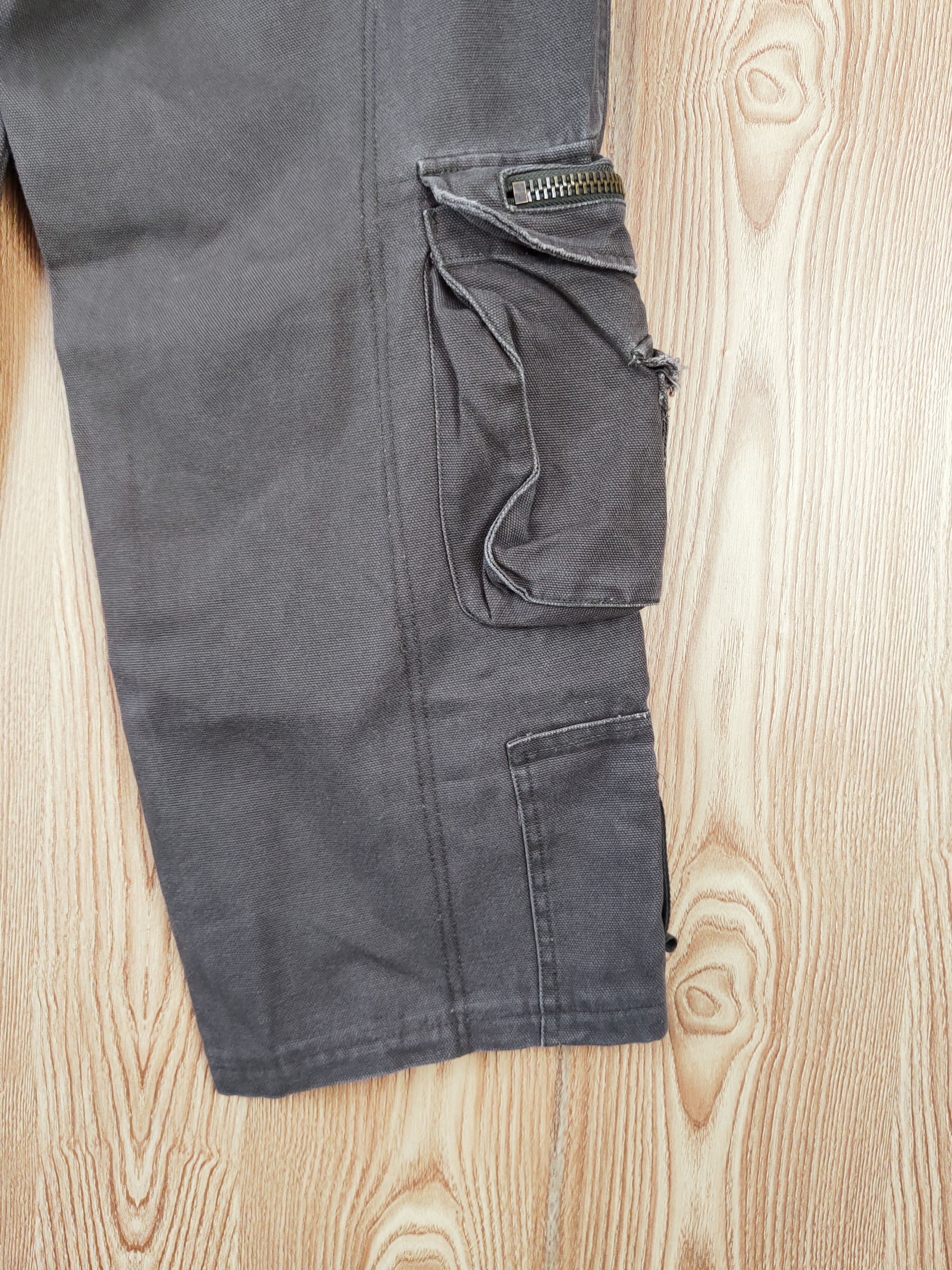 Japanese Brand D Japanese Brand Dark Brown Multipocket Cargo Pants #W931 Size US 27 - 11 Thumbnail