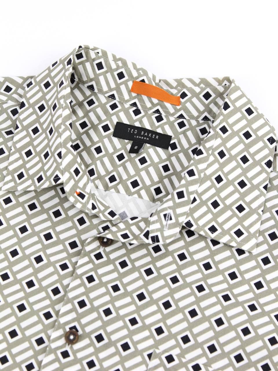 Ted Baker TED BAKER Printed short-sleeved shirt Size US XL / EU 56 / 4 - 7 Thumbnail
