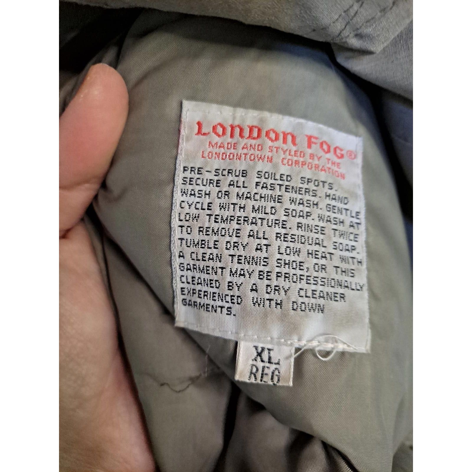 London Fog London Fog Tan with Brown Trim Coat with Zip In Liner Size X Size US XL / EU 56 / 4 - 7 Thumbnail