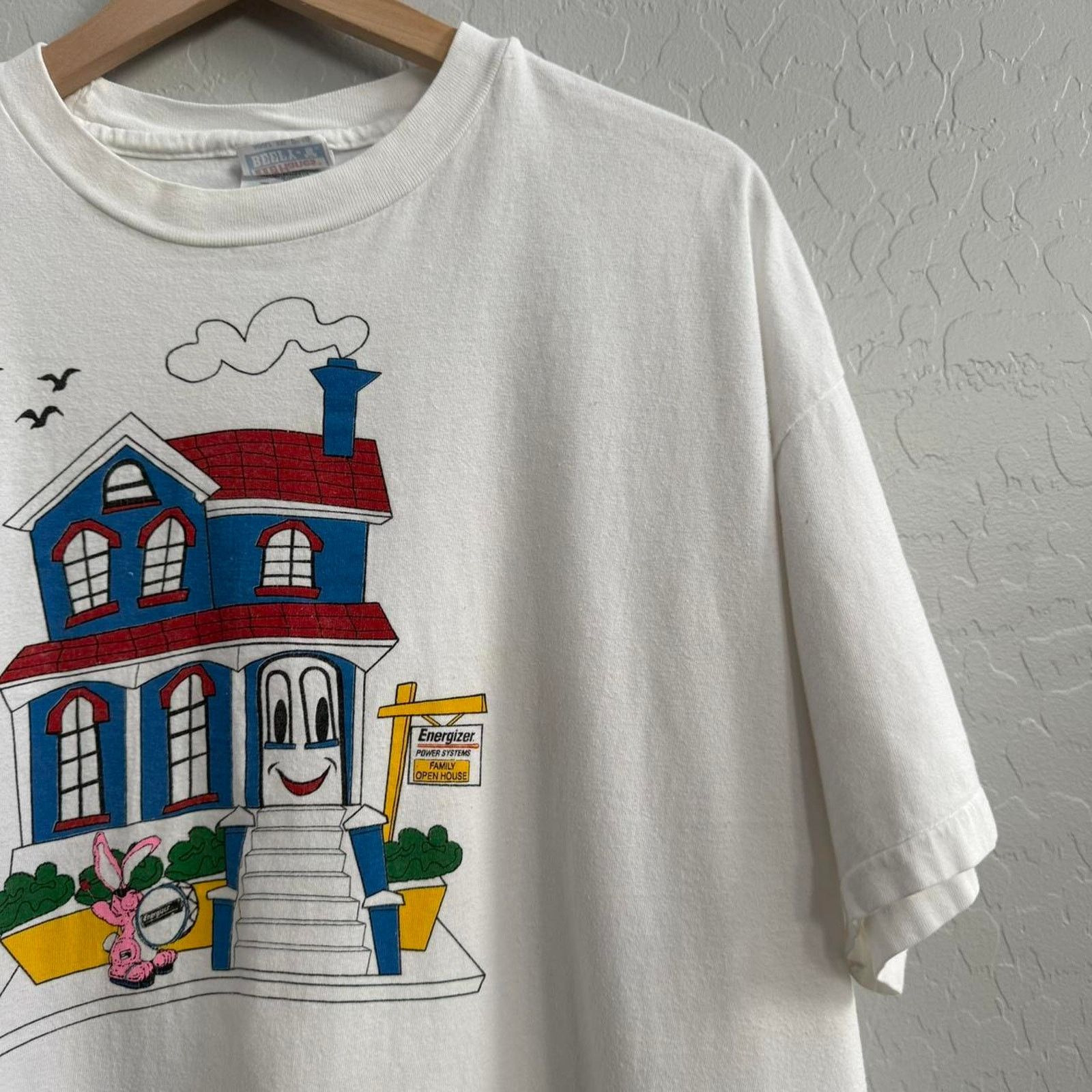 Other Vintage 90s energizer promo t-shirt Size US XXL / EU 58 / 5 - 4 Thumbnail